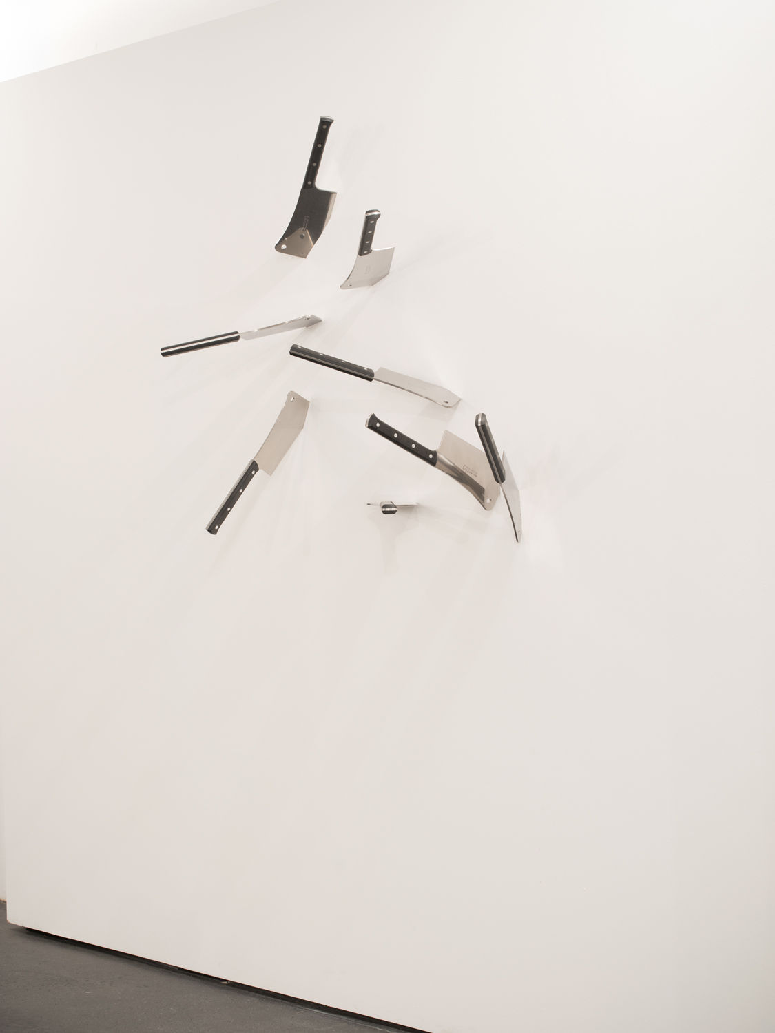 Barry Le Va, Cleaved Wall: Short Wall Grouping, 1969/2009