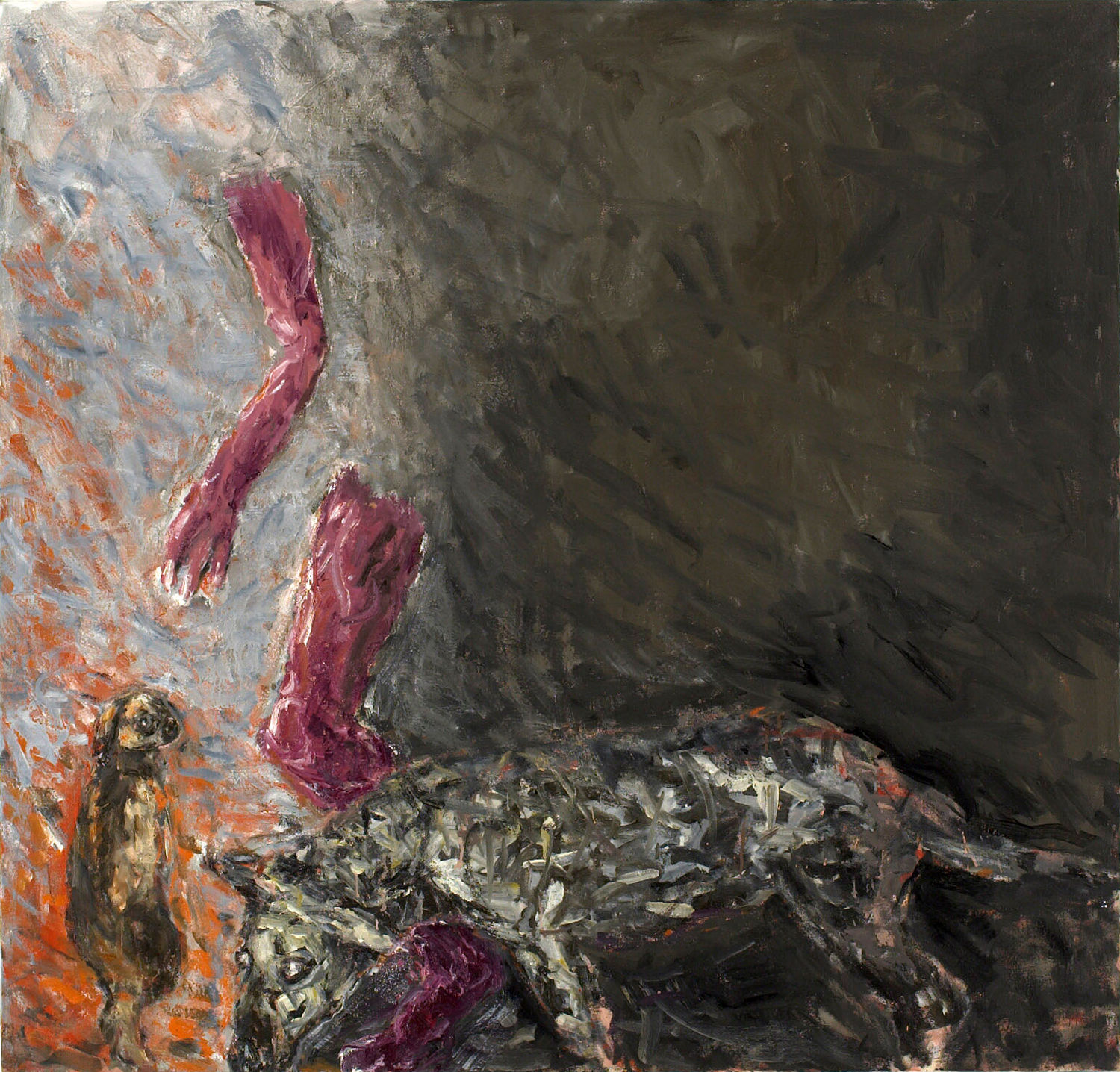 Susan Rothenberg, Boodis and Kiggy, 2005-06