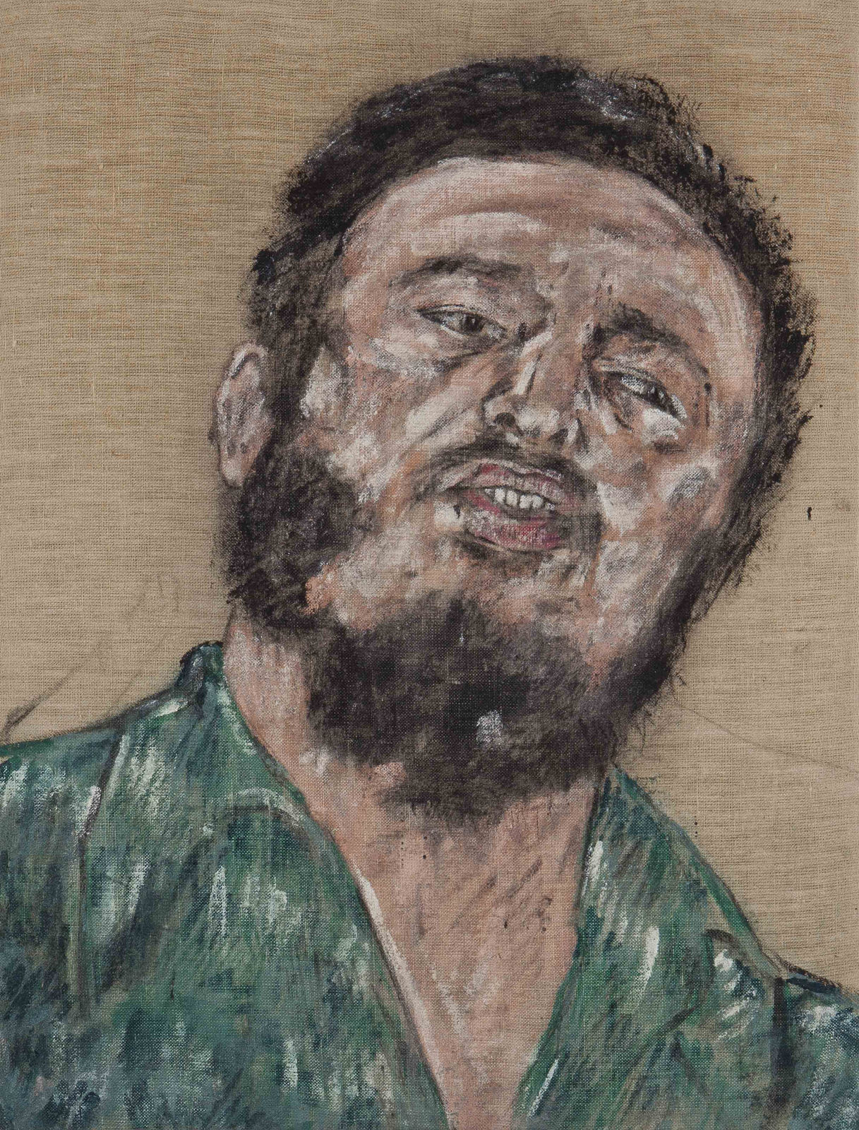 Leon Golub, Fidel Castro V, 1977