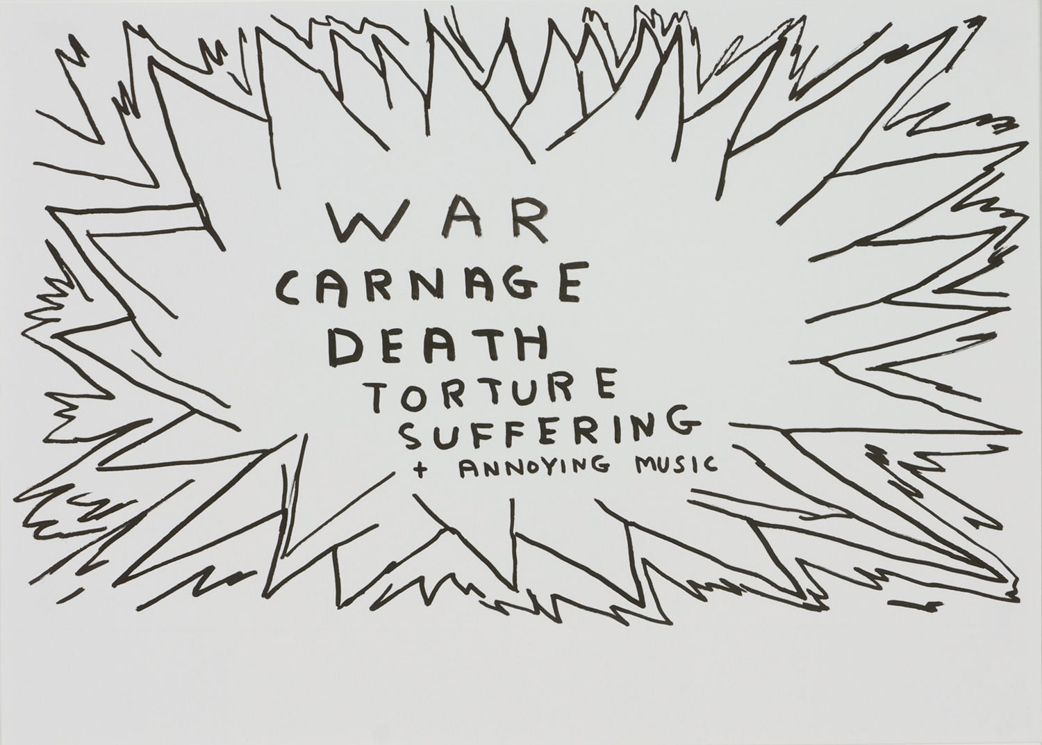 David Shrigley, Unititled , 2005