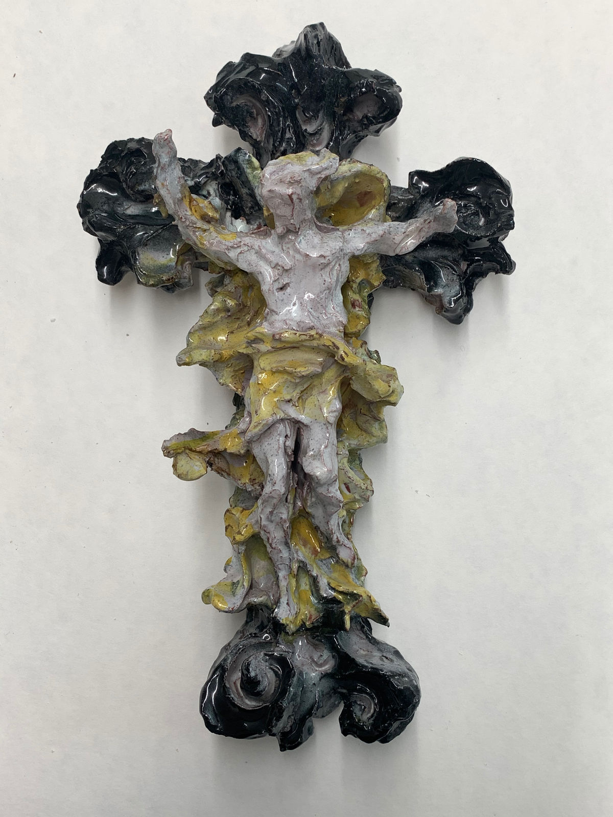 Lucio Fontana, Crocifisso, 1948-50