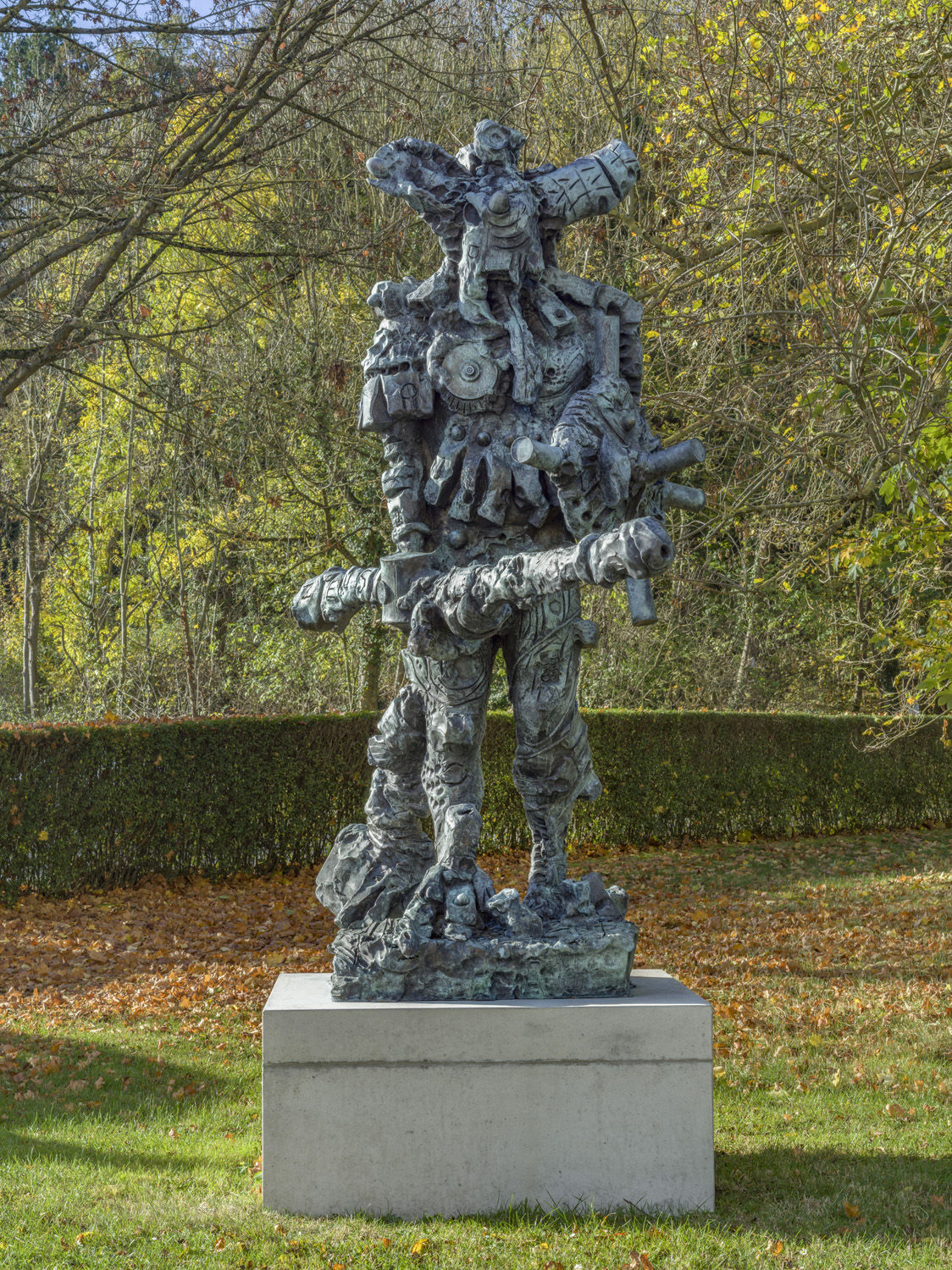 Jonathan Meese, DER KÄMPFER de LARGE (Der Zeushagen von Troja de NEUTRAL), 2008