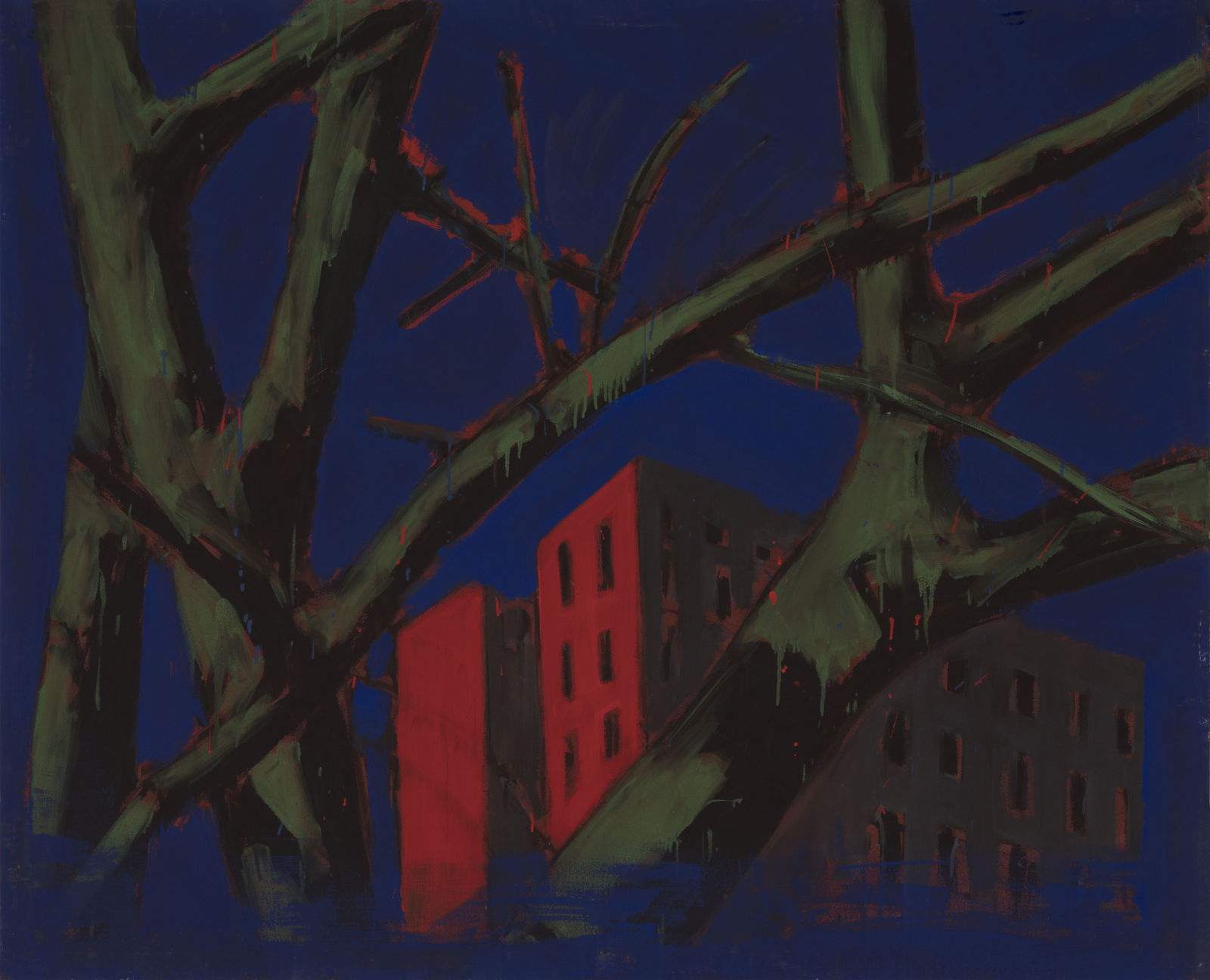 Helmut Middendorf, Kreuzberg (Bäume); Kreuzberg (Trees), 1978