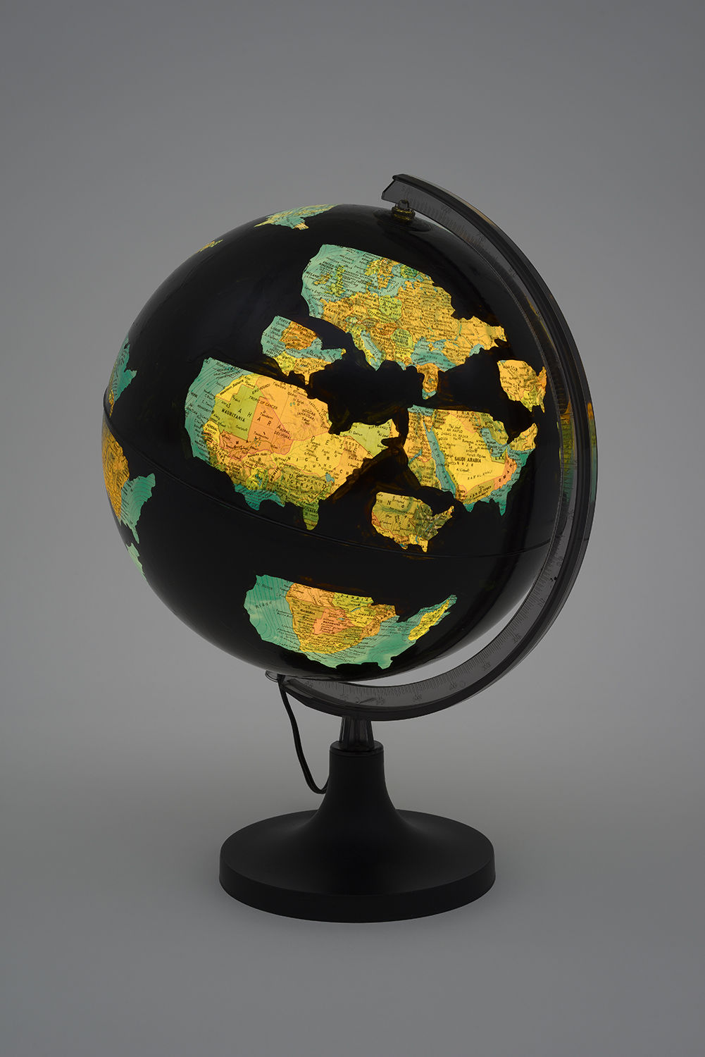 David Wojnarowicz, Globe of the United States, 1990