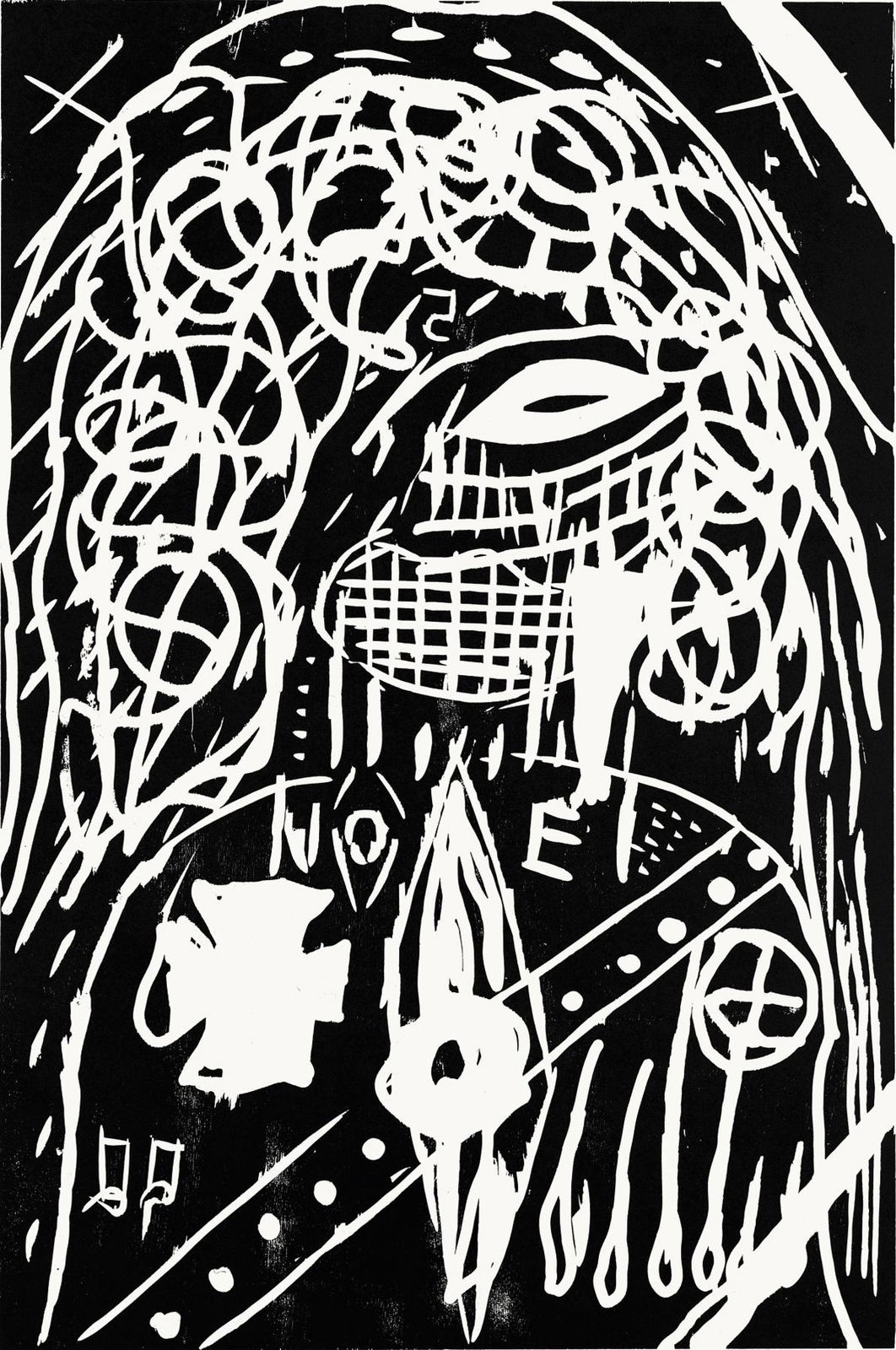 Jonathan Meese, MR. MEESENFGURKISSKILLILL, 2008