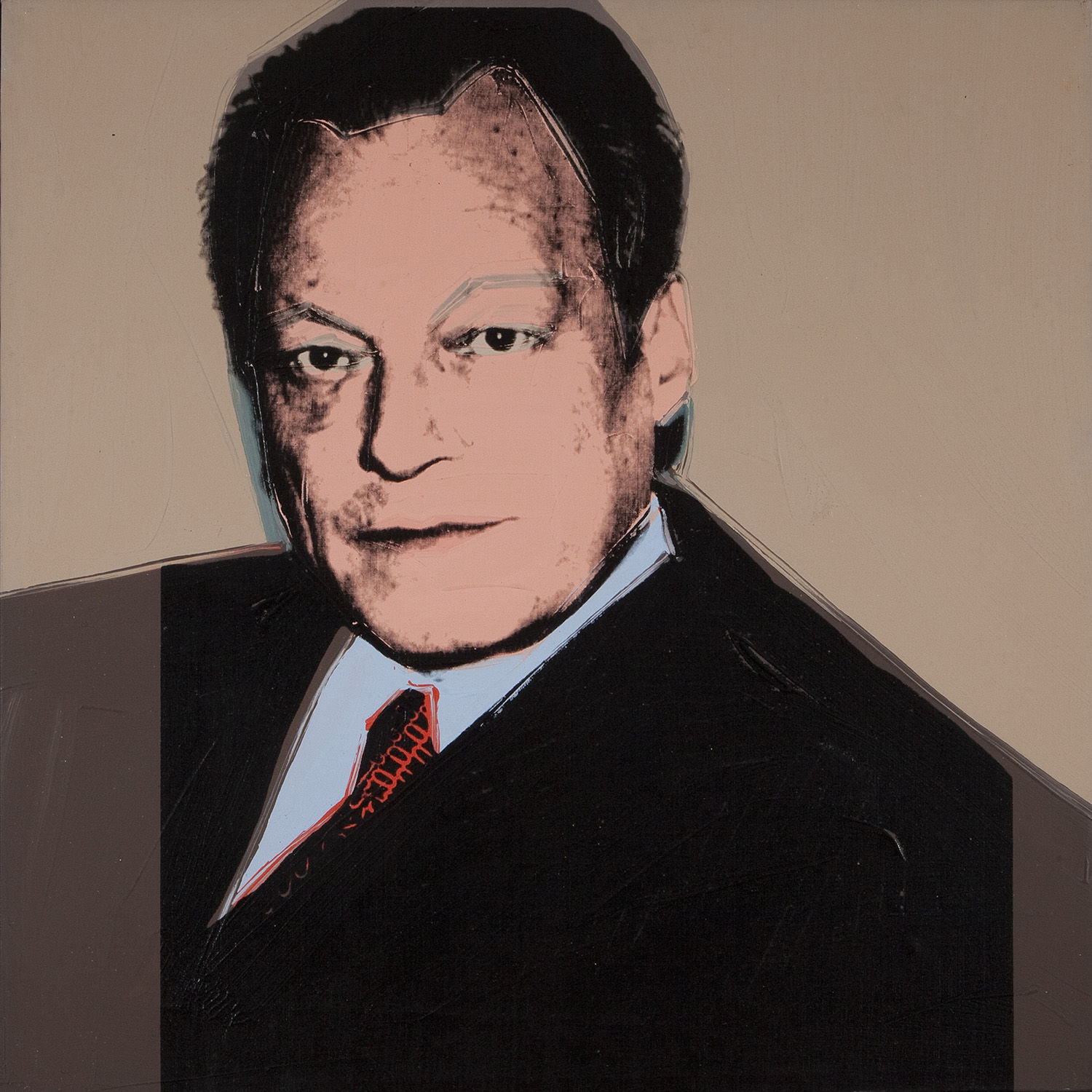 Andy Warhol, Willy Brandt, 1976
