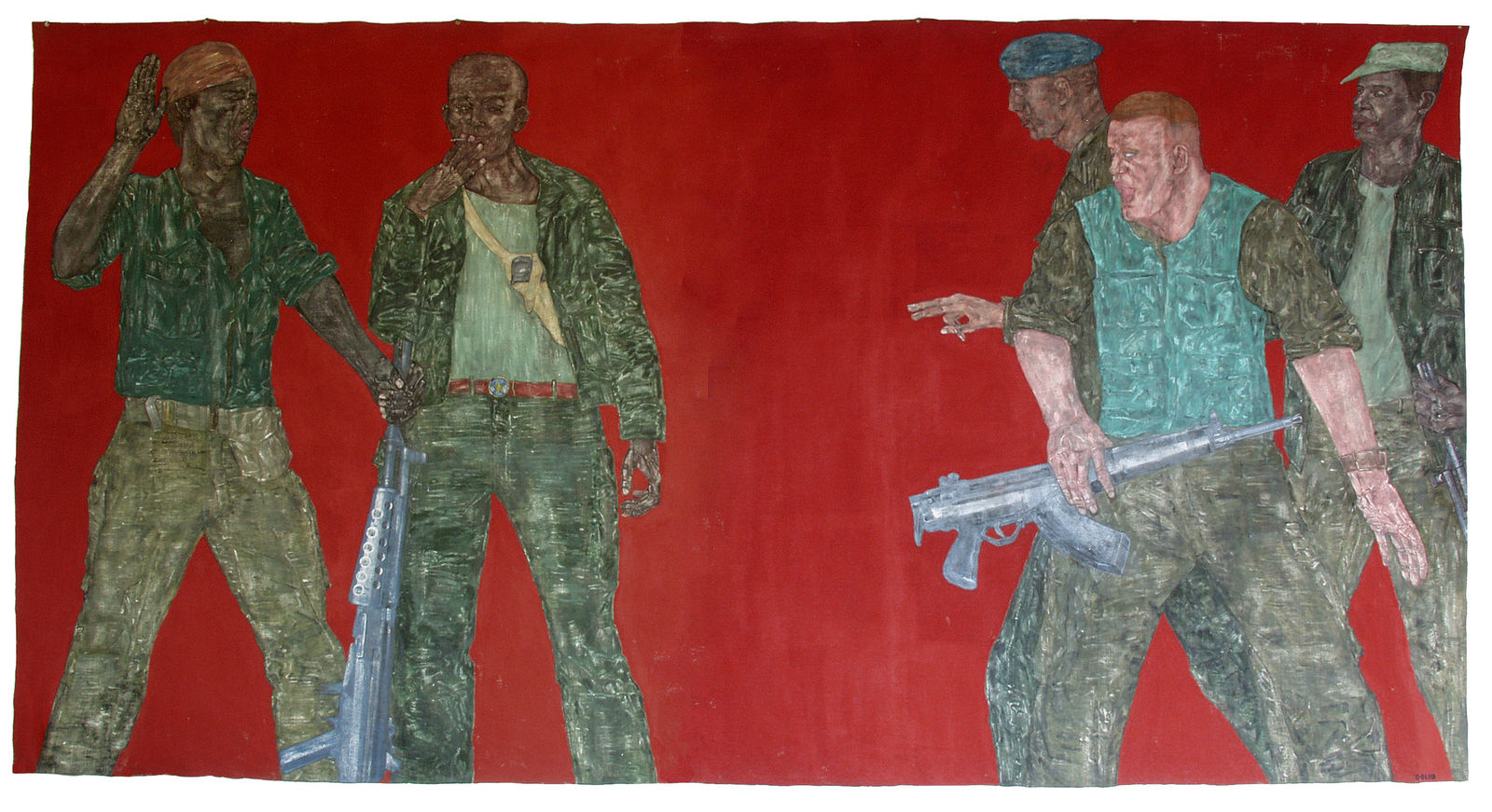 Leon Golub, Mercenaries IV, 1980
