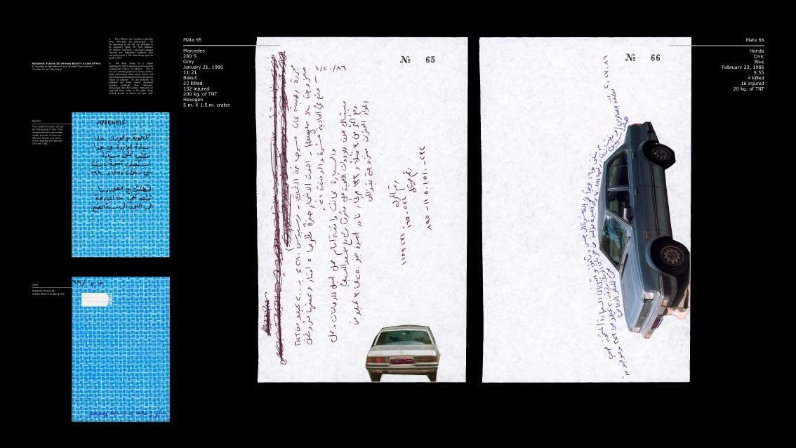 The Atlas Group/Walid Raad, Already been in a Lake of Fire (plates 65-66), 1999-2003