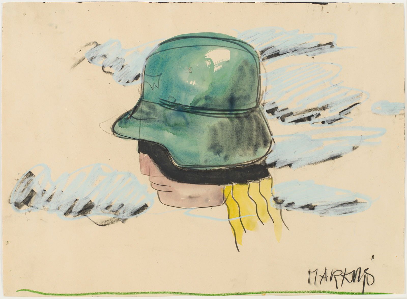 Markus Lüpertz, Ohne Titel, 1972 ca.