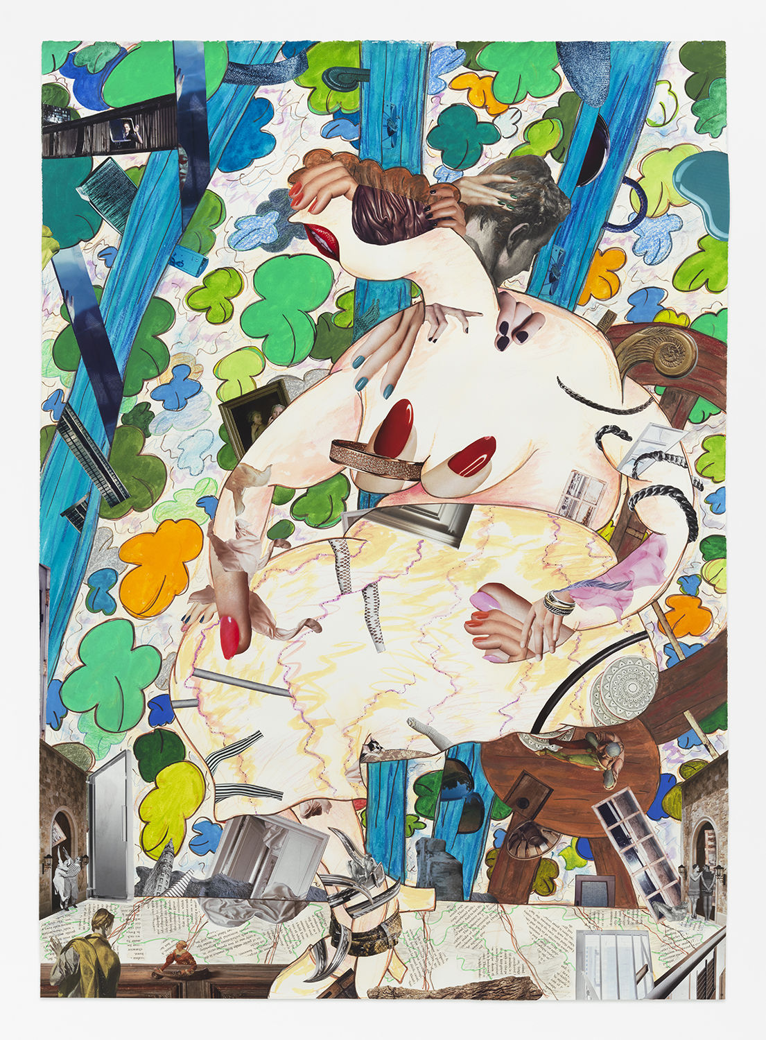 Gladys Nilsson, A Girl in the Arbor #4, 2013