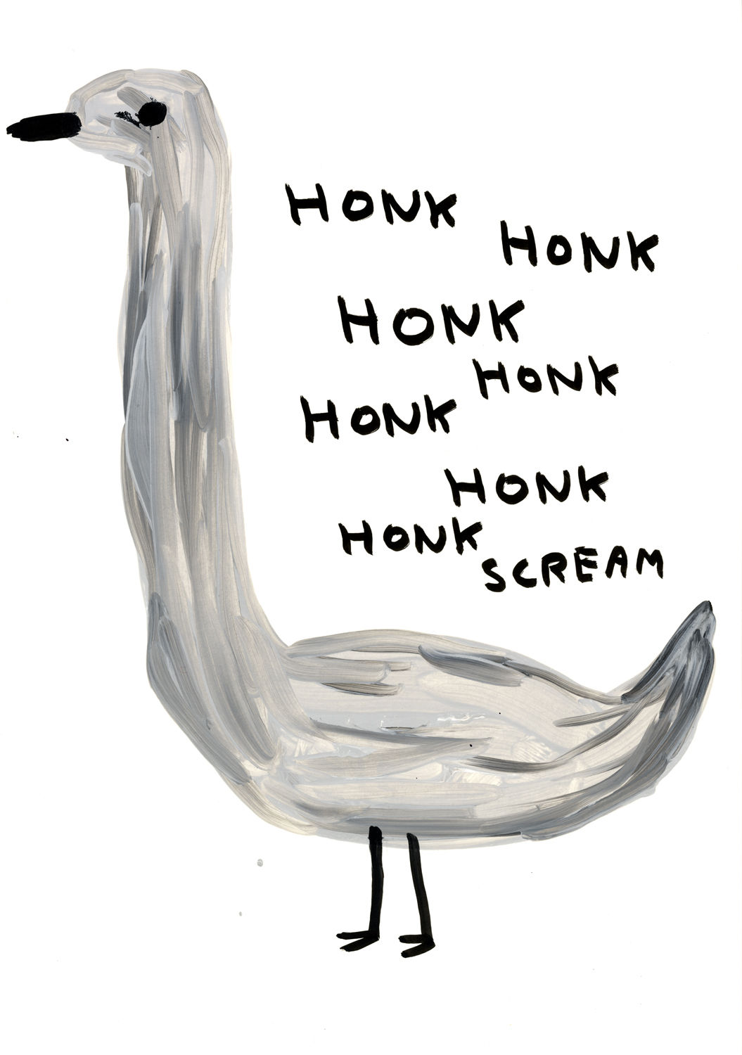 David Shrigley, Untitled (Honk), 2010