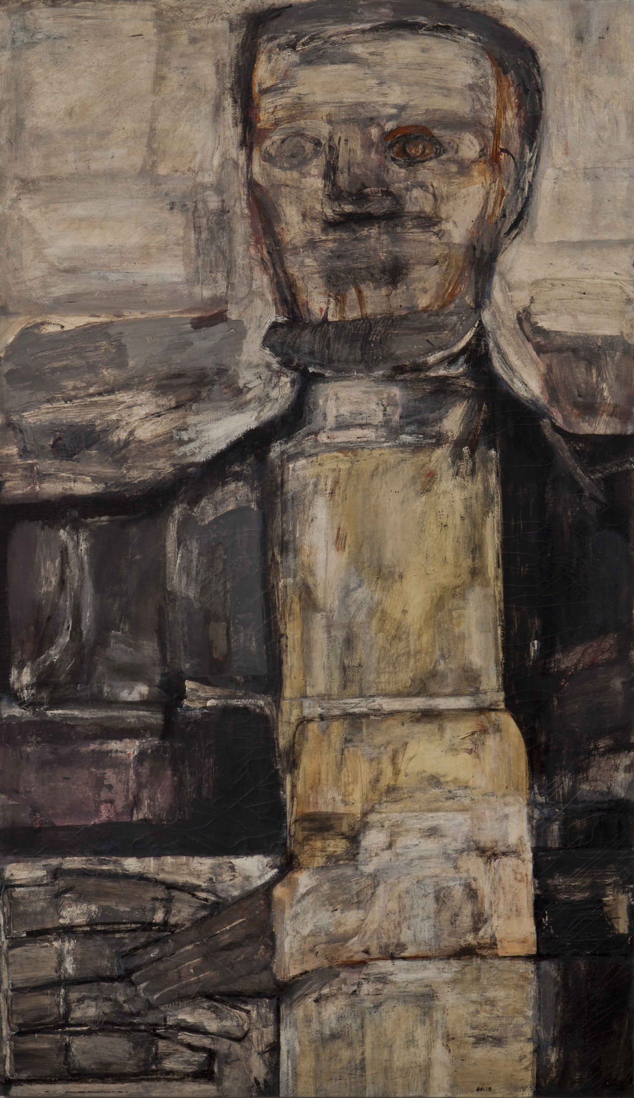 Leon Golub, Abraham Lincoln, 1957