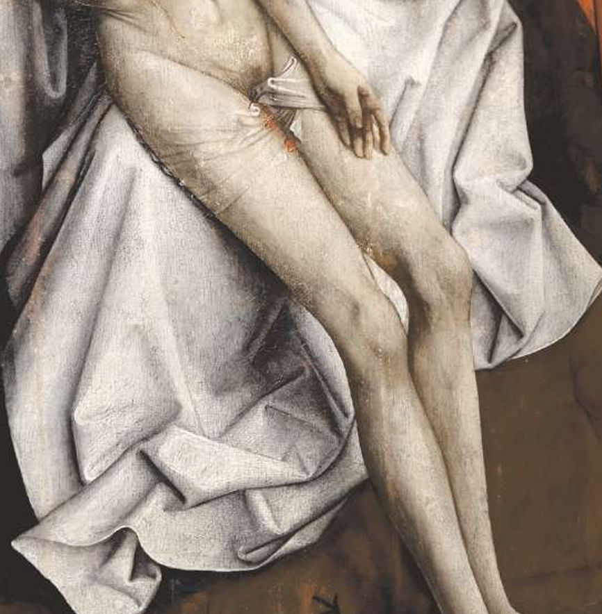 Jacqueline Salmon, Le point aveugle, Atelier de R. van der Weyden, 2017/2022