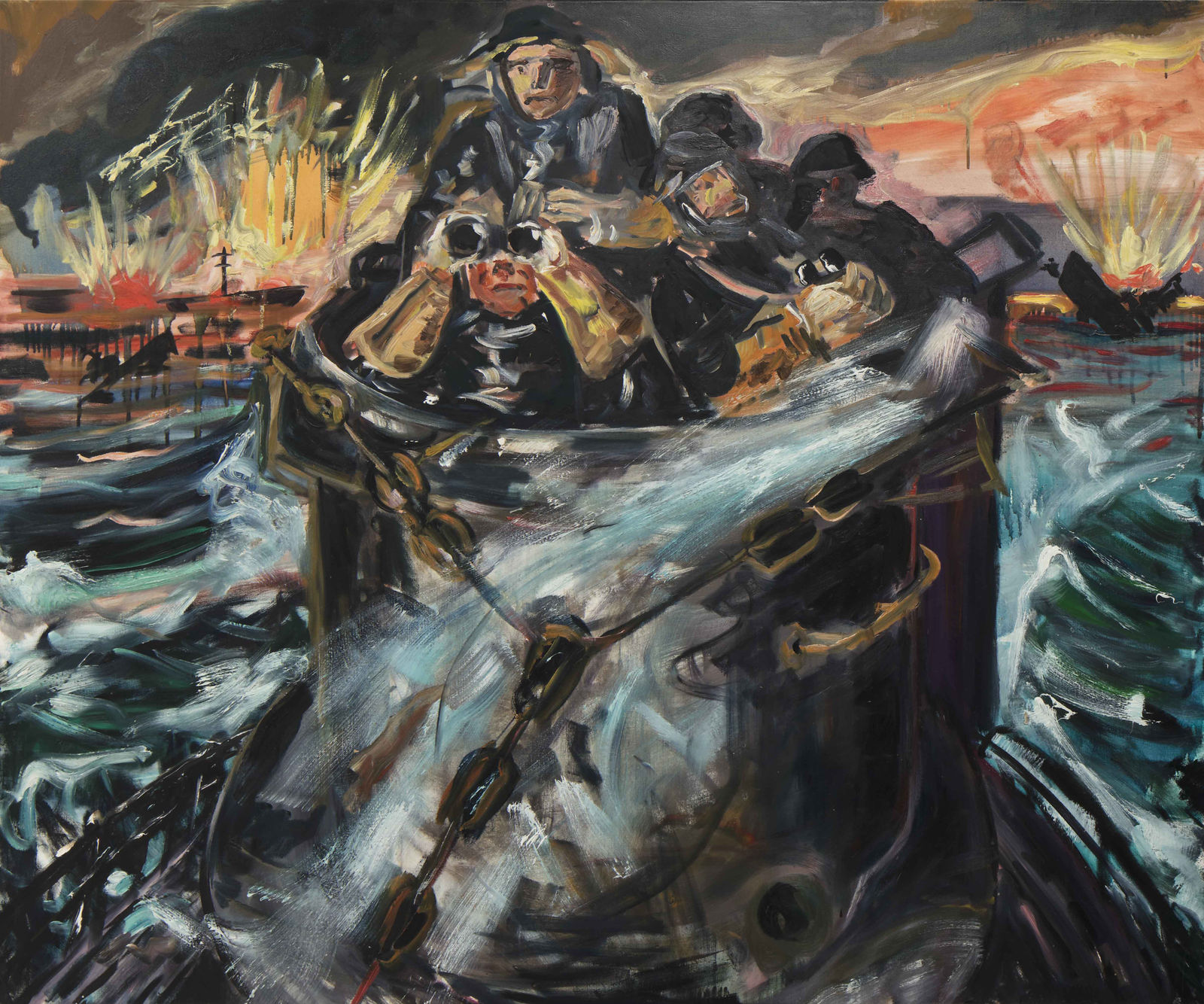 Anselm Kiefer, Untitled (U-boat), 1973