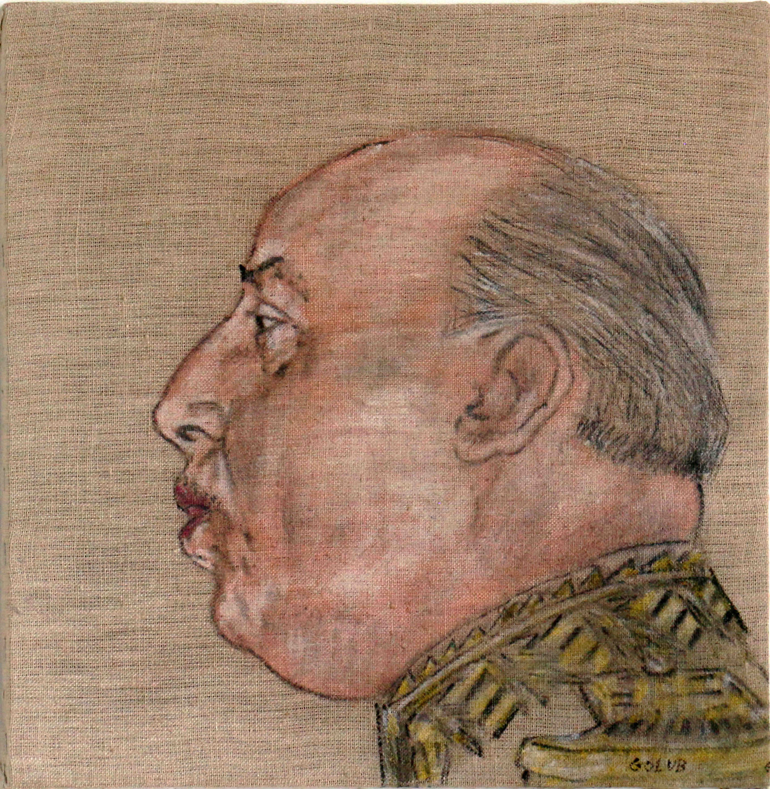Leon Golub, Francisco Franco (1949), 1976