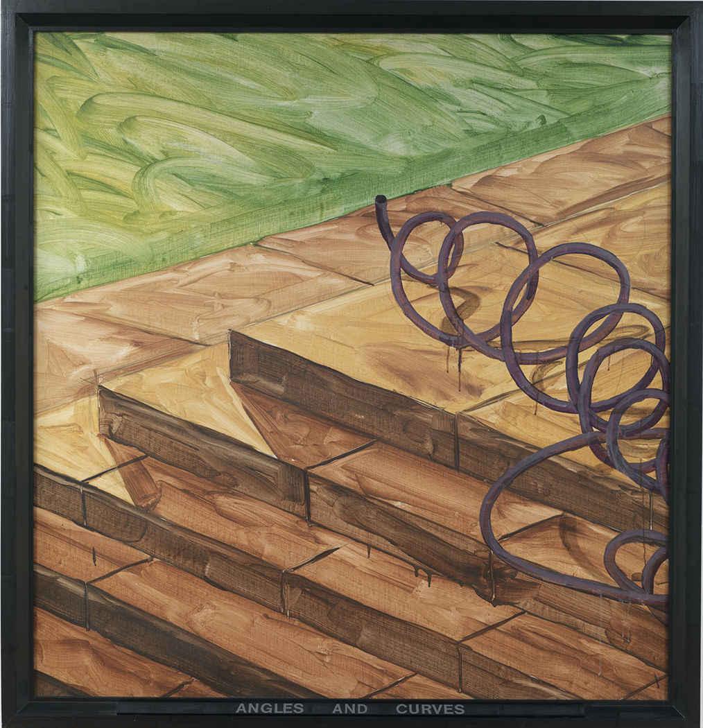 Neil Jenney, Angles and Curves, 1969