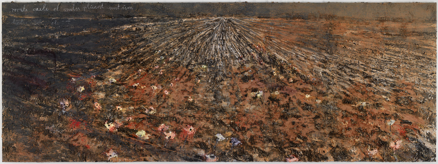 Anselm Kiefer, Rorate caeli et nubes pluant iustum (Drop down dew, ye heavens, from above, and let the clouds rain the just), 2005-2006
