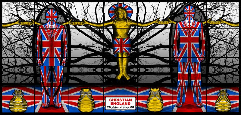 Gilbert & George, Christian England, 2008