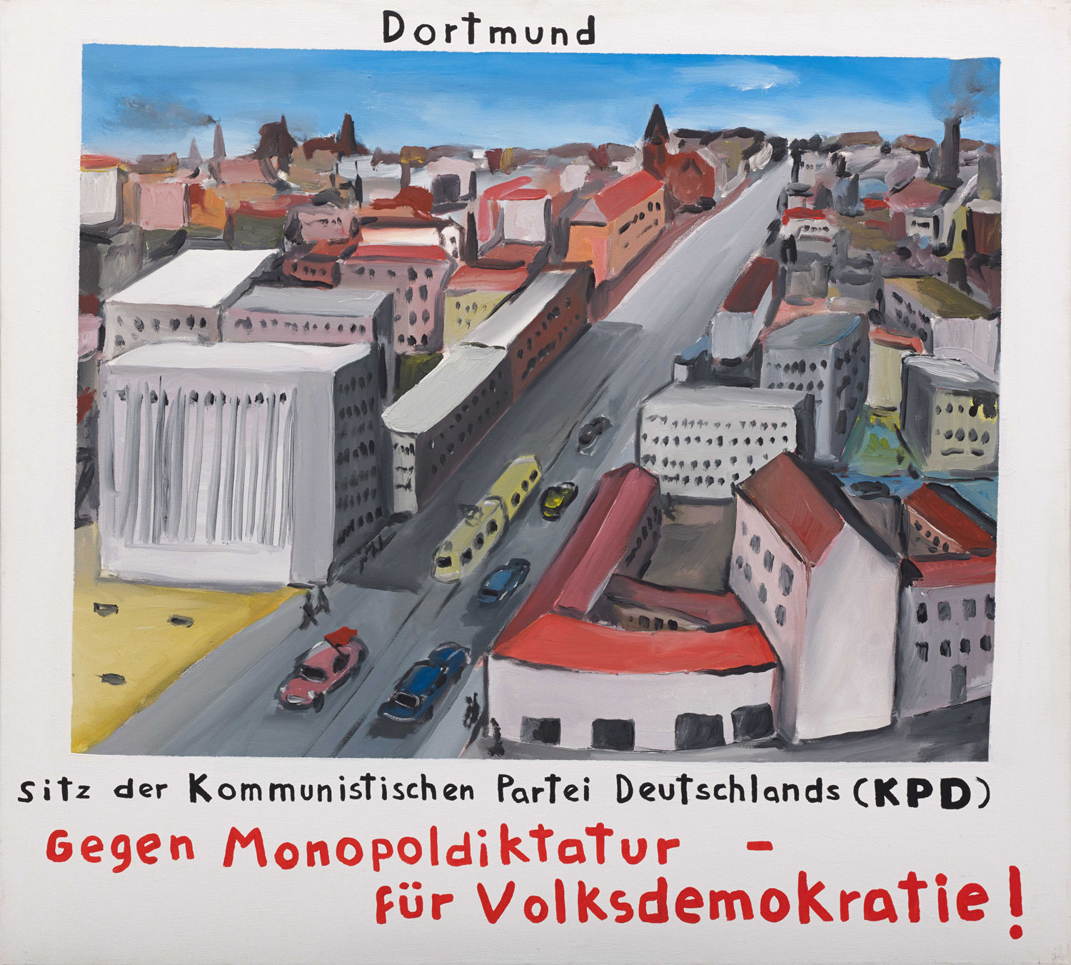 Jörg Immendorff, Dortmund, 1973