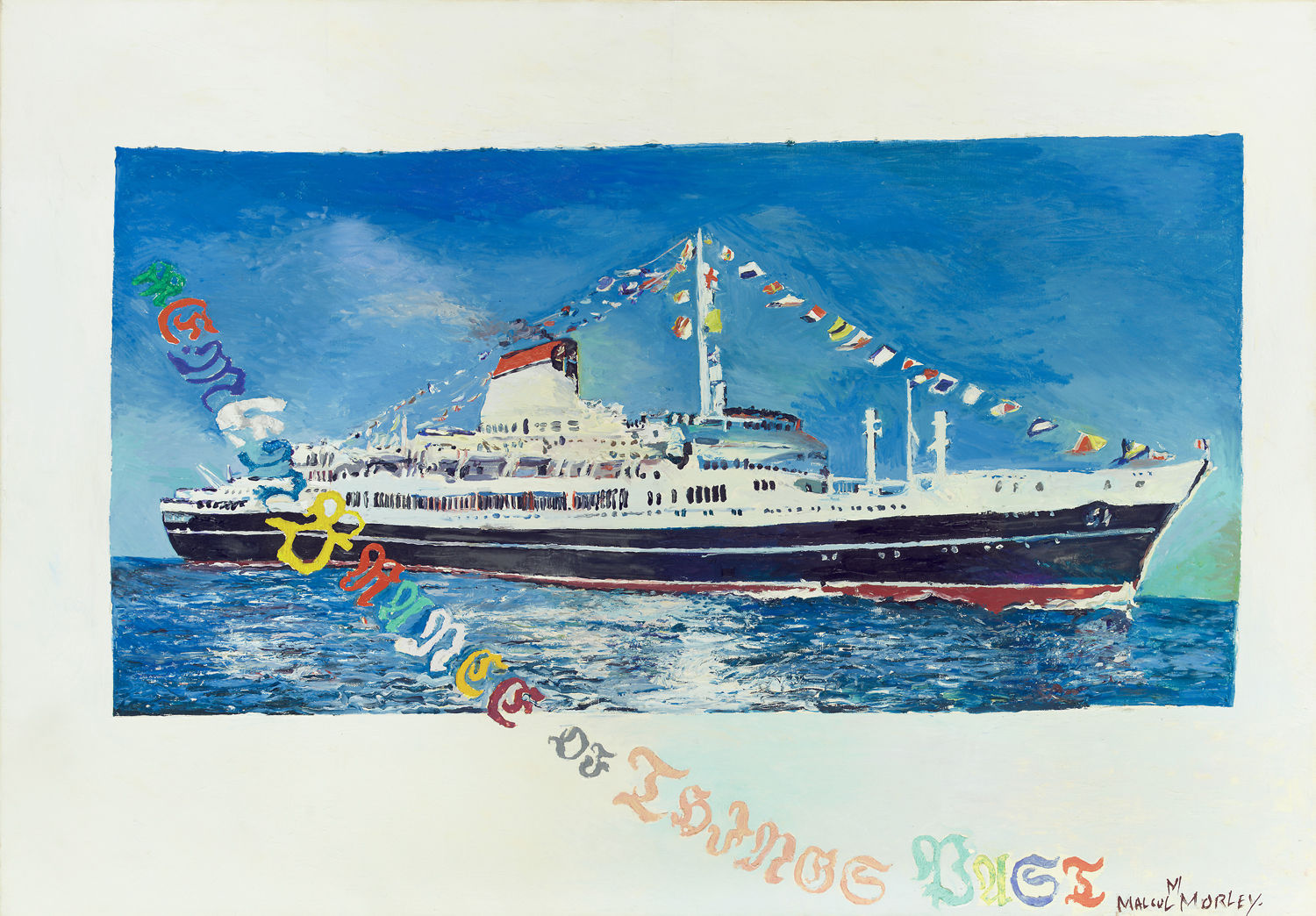 Malcolm Morley, Remembrance of Things Past, 1976