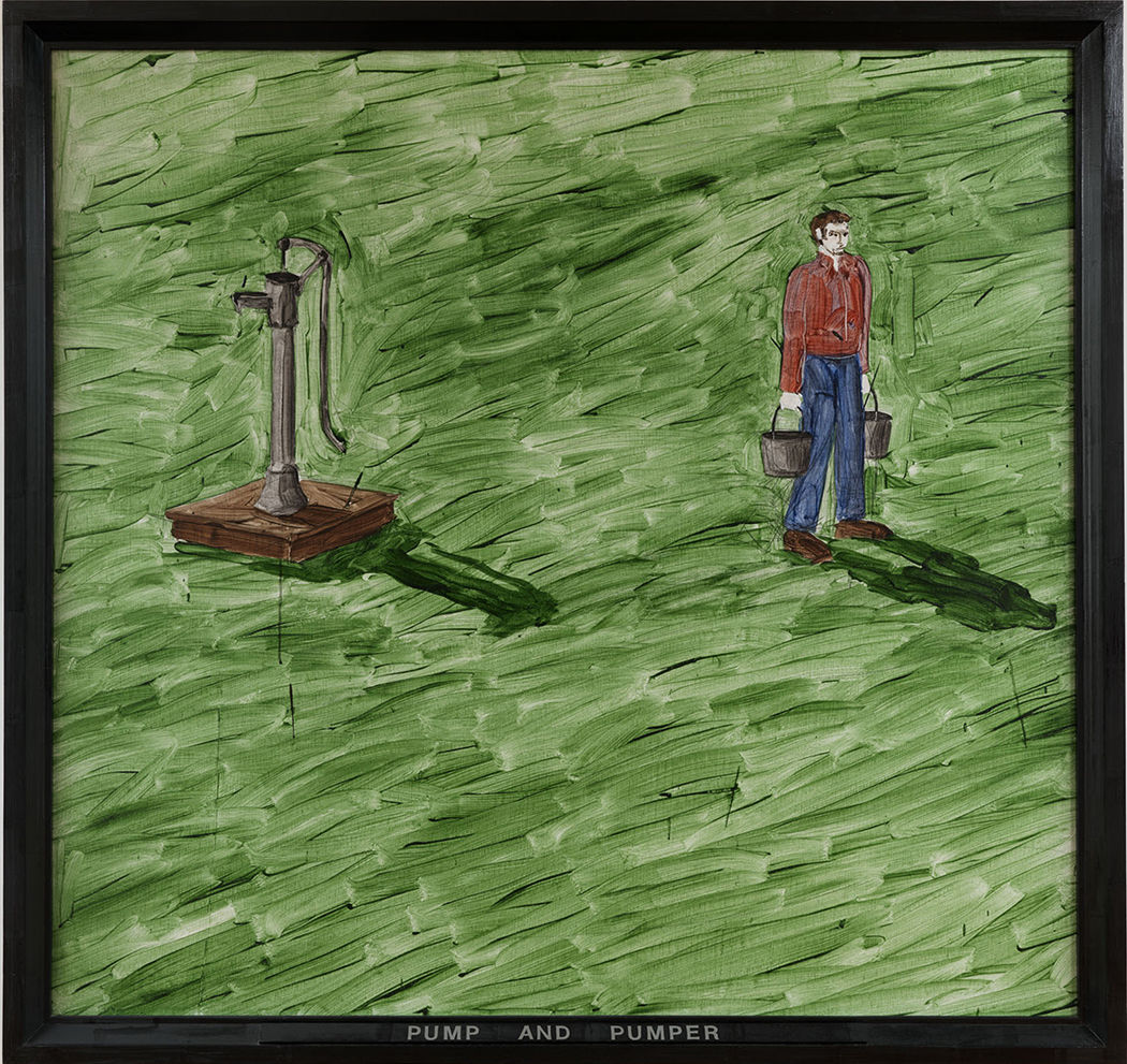 Neil Jenney, Pump and Pumper, 1969