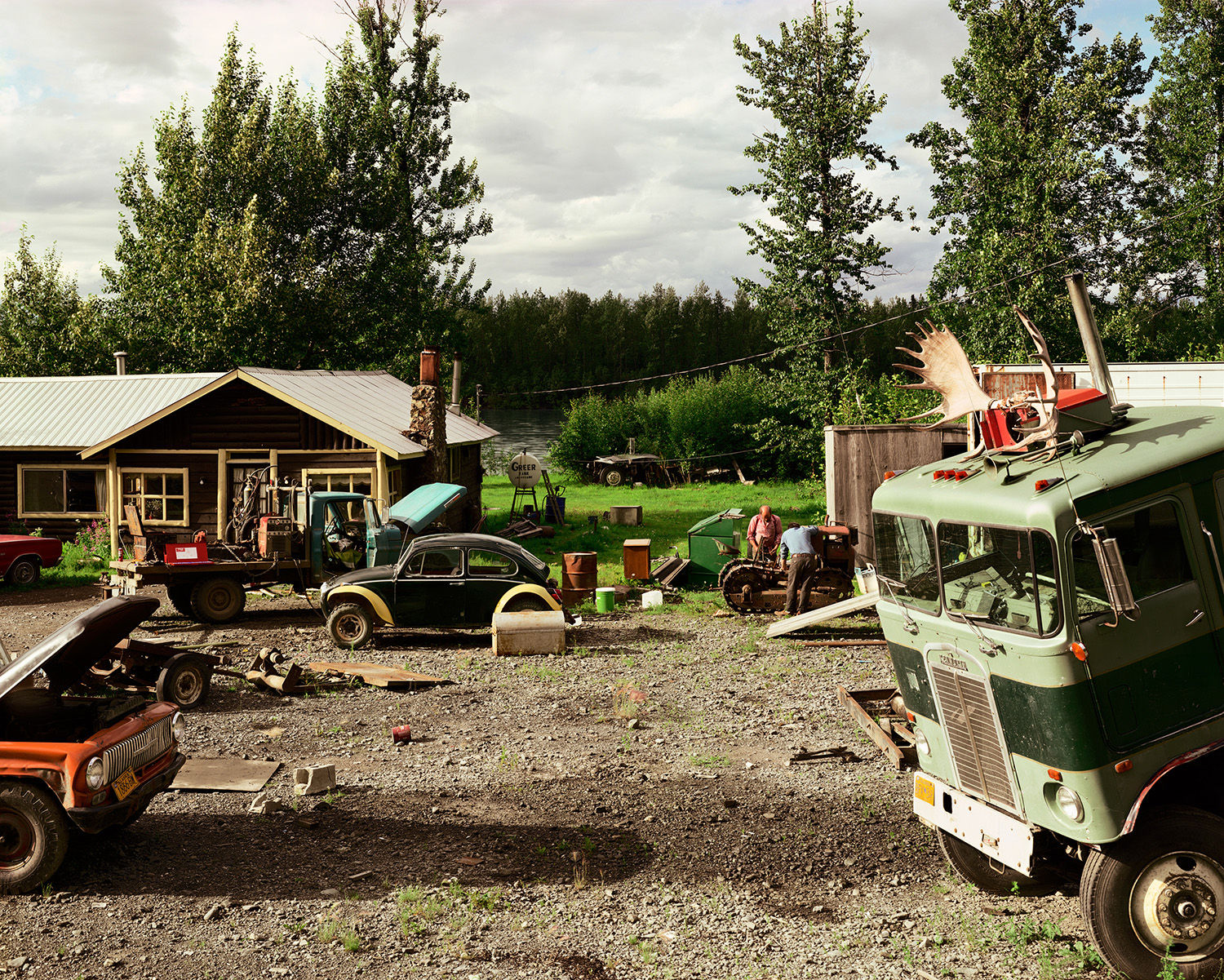 Joel Sternfeld, Kenai Peninsula, Alaska, July 1984, 1984
