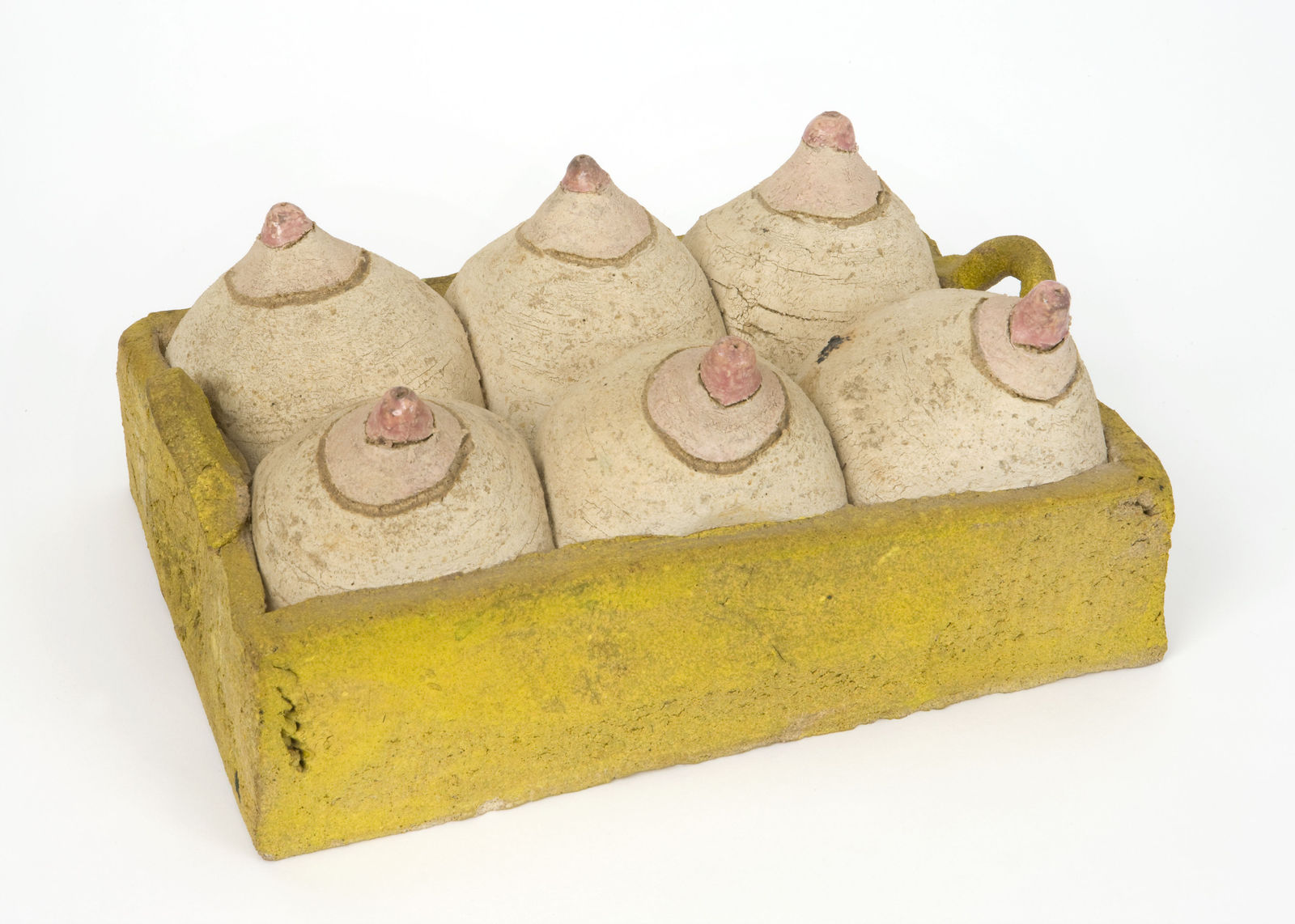 Robert Arneson, Six Pack (Breasts), 1965