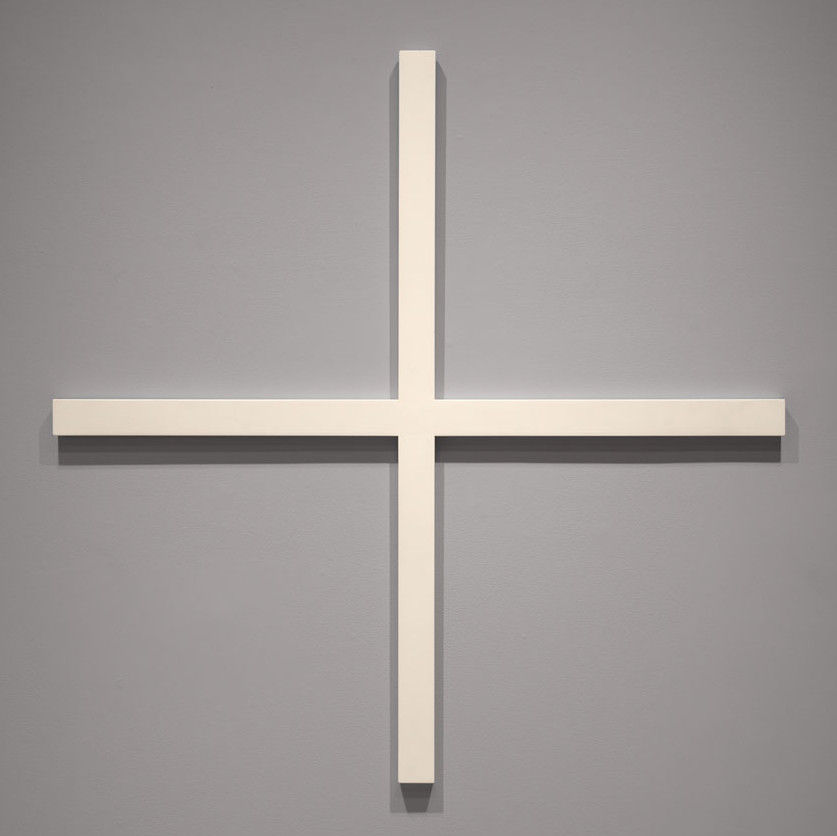 Sol LeWitt, Cross-Perpendicular, 1977