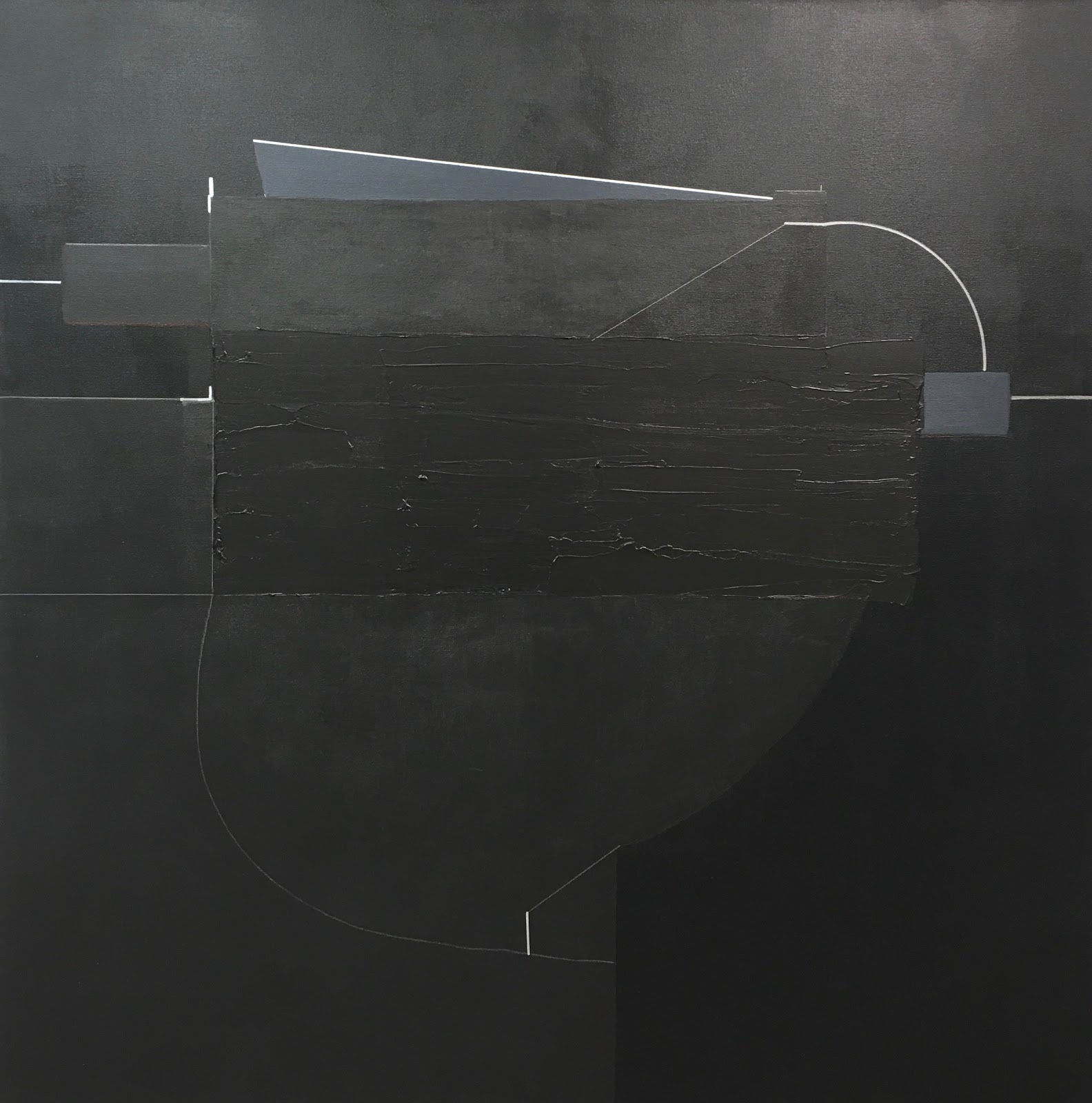 Torkwase Dyson, A Single Section: The Journey #2, 2016