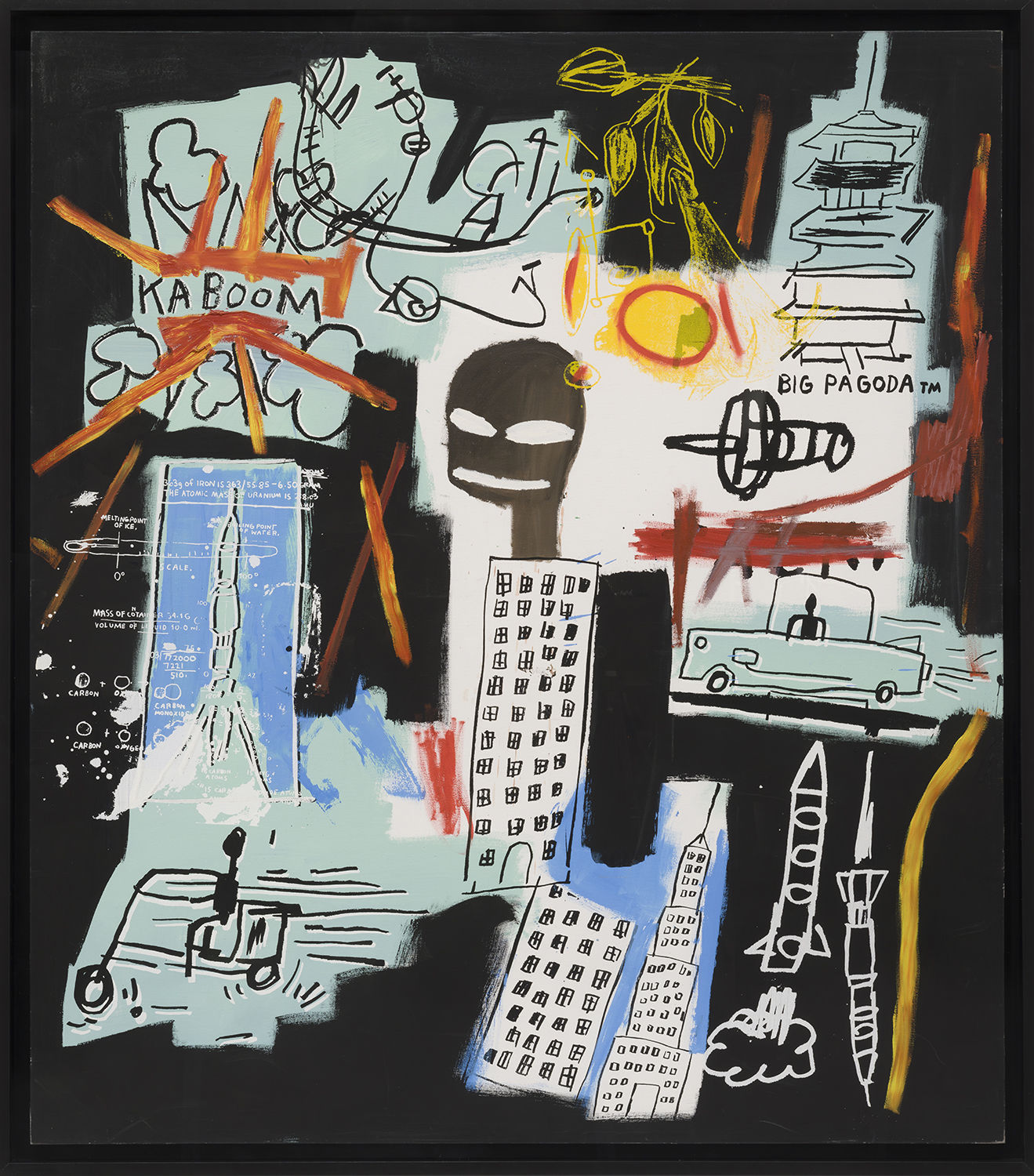 Jean-Michel Basquiat, Carbon/Oxygen , 1984