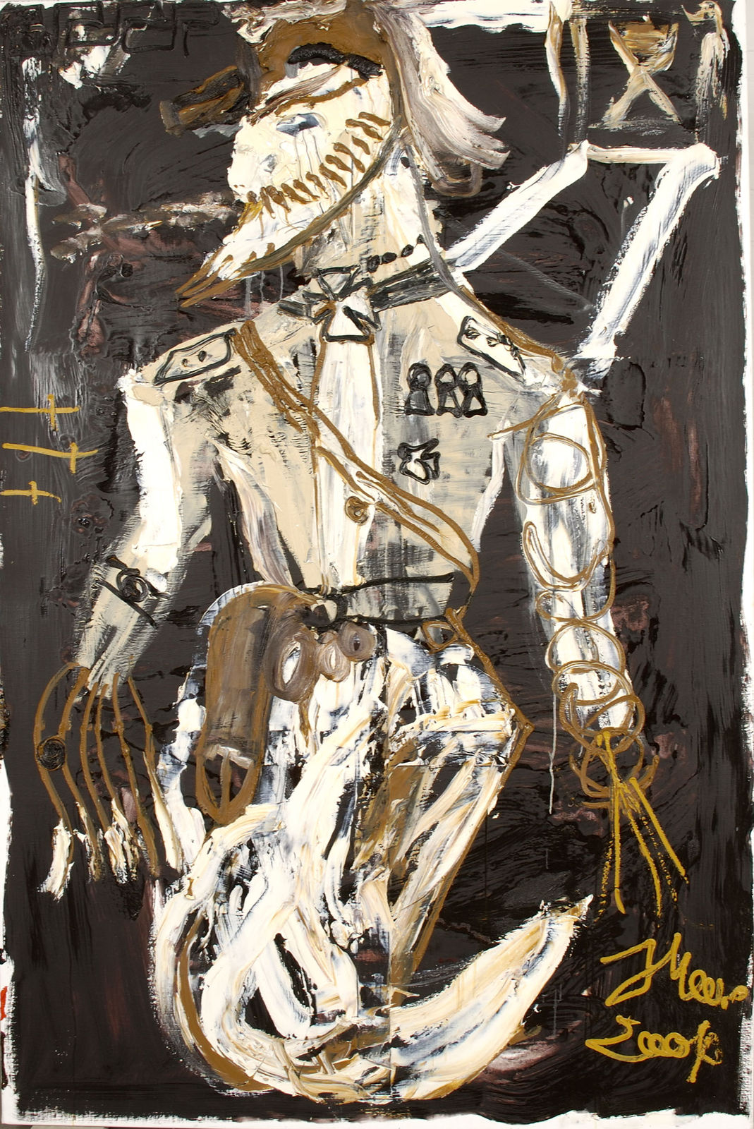 Jonathan Meese, No Soldier III, 2004