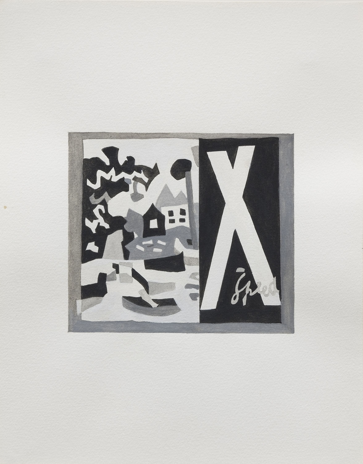 Sherrie Levine, After Stuart Davis: 4, 1983