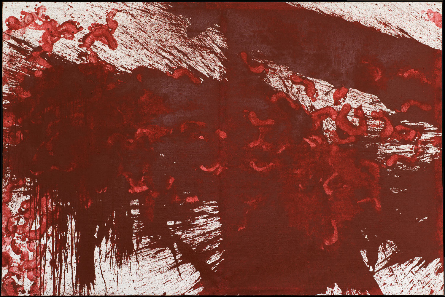 Hermann Nitsch, Splatter Painting, 1983