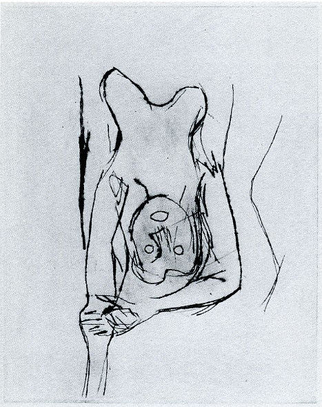 Georg Baselitz, Das Strassenbild (The Street Scene), 1981