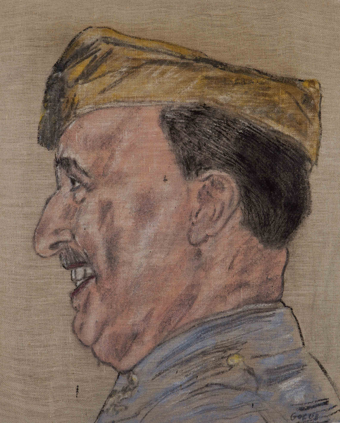 Leon Golub, Francisco Franco (1940), 1976