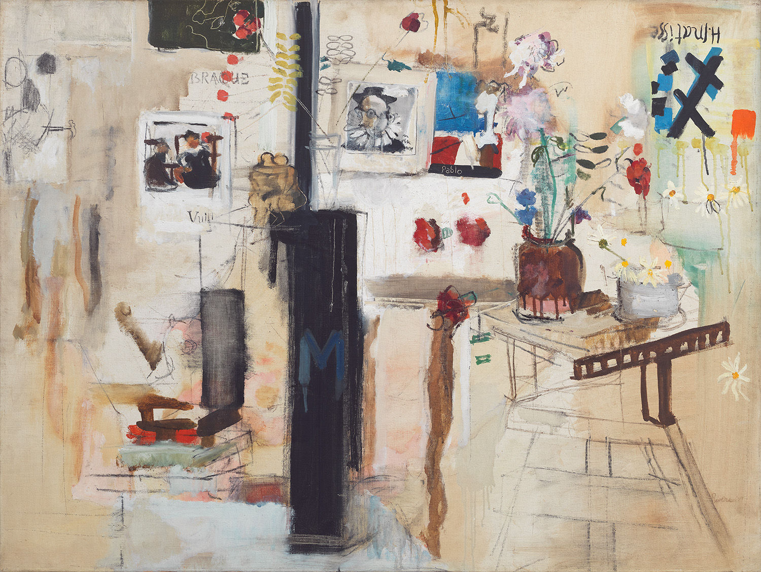 Larry Rivers, The Wall, 1957