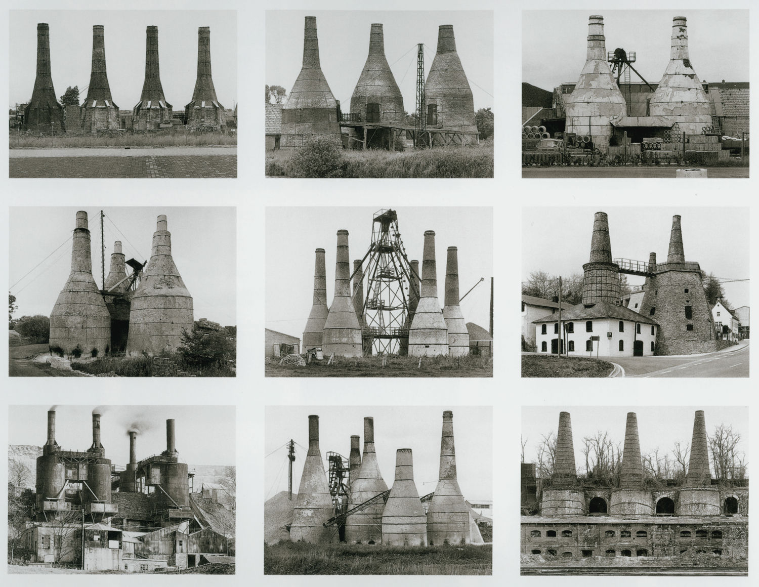 Bernd & Hilla Becher, Lime Kilns, 1963-1994, 2003