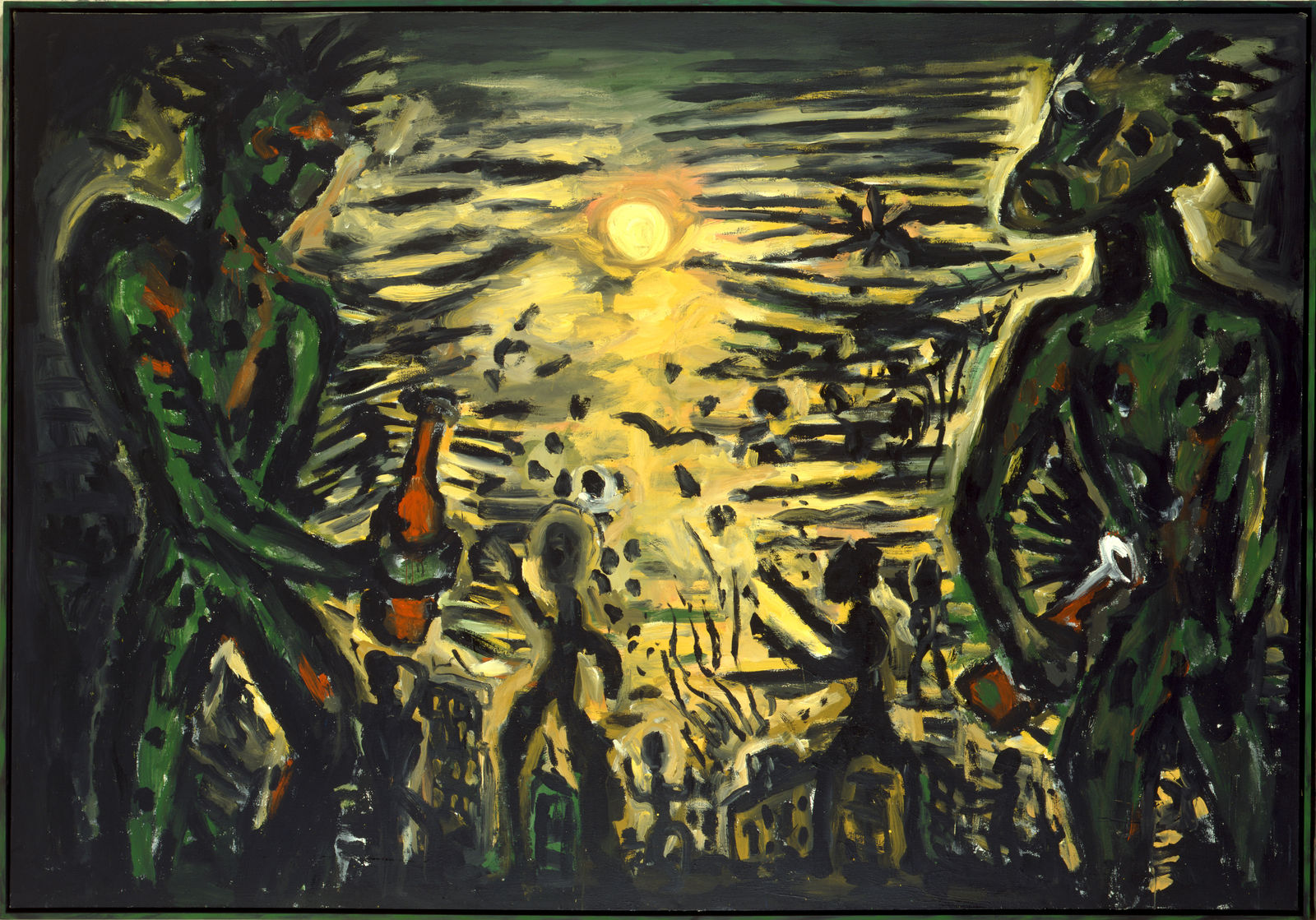 Helmut Middendorf, Im Kessel; Encircled, 1987