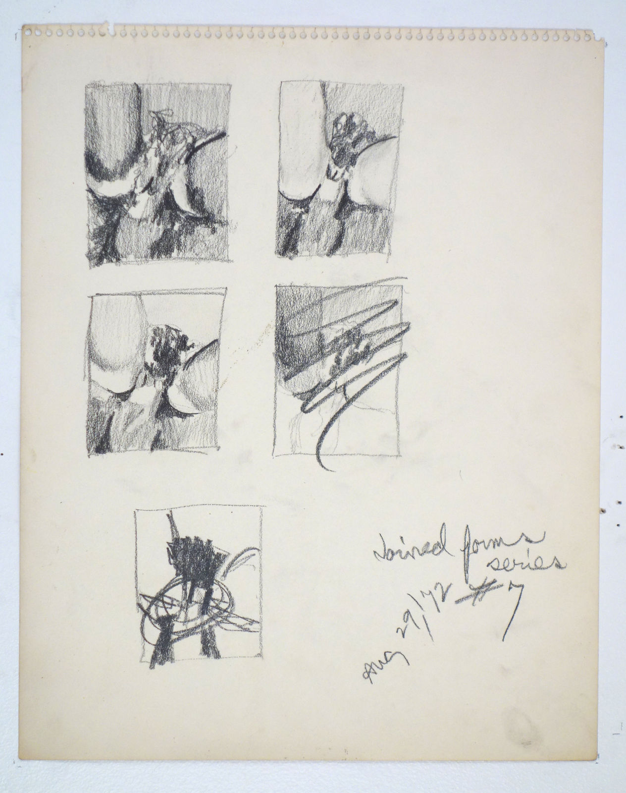 Betty Tompkins, Fuck Drawing #7, 1972