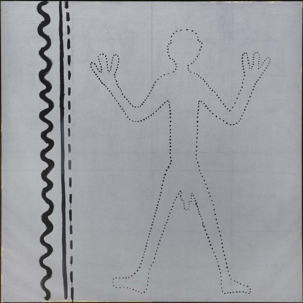 A. R. Penck, Untitled (Standart), 1970