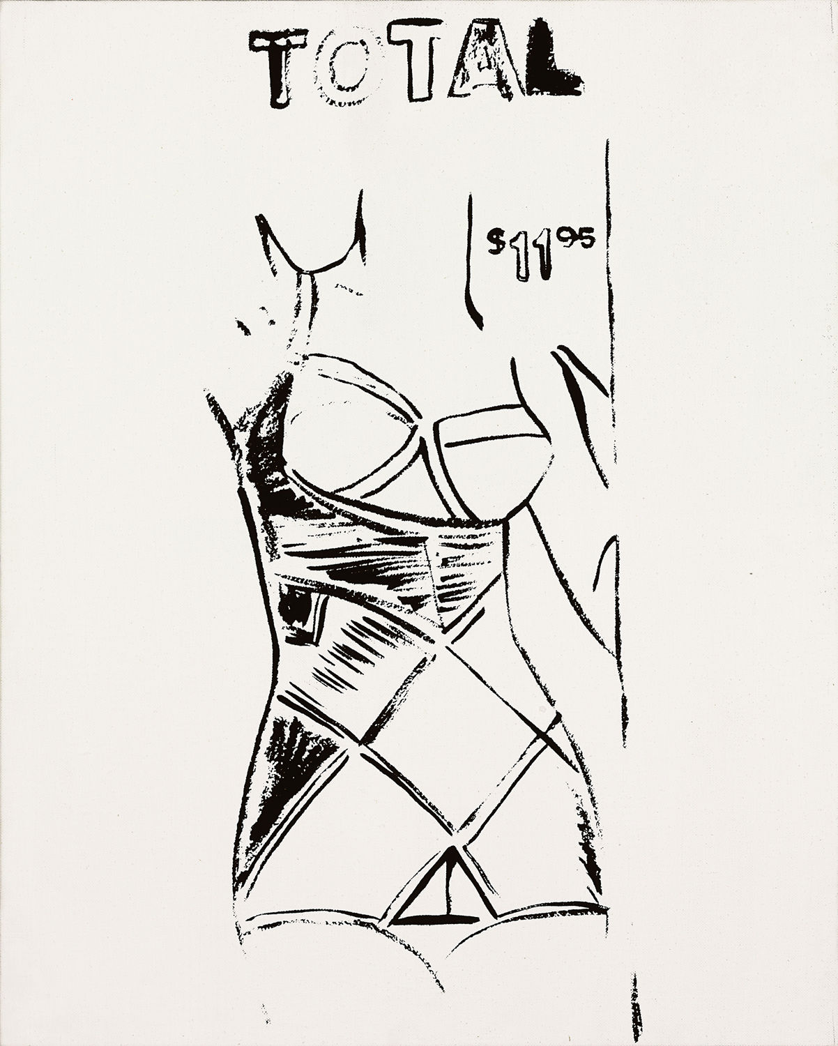 Andy Warhol, Total $11.95 (Positive), 1985-1986