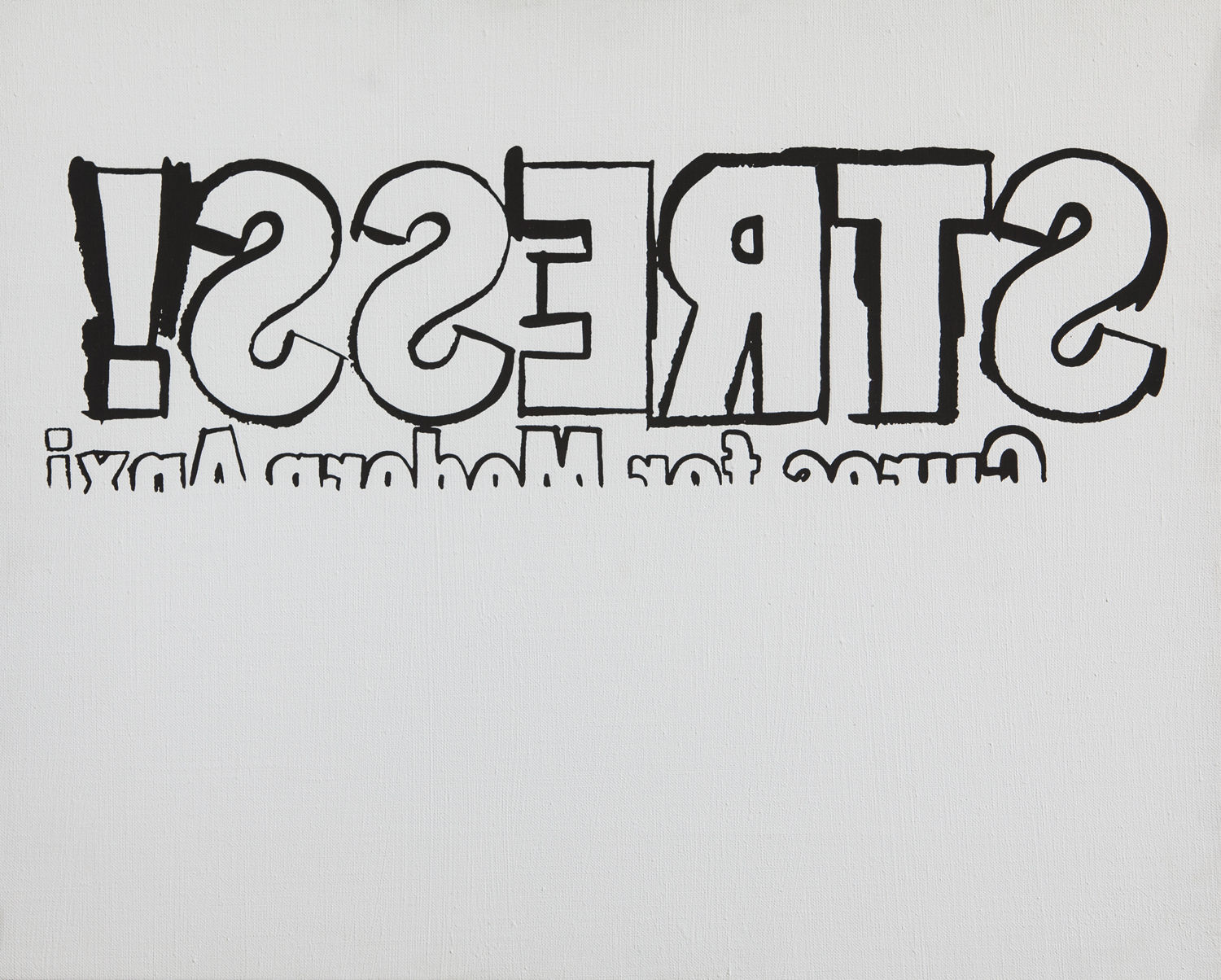 Andy Warhol, Stress!, 1985/86 (painted 1985)