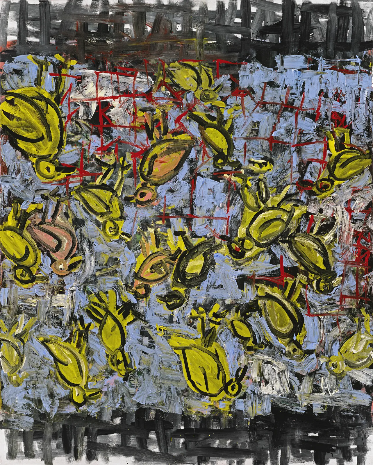 Georg Baselitz, Ciao America II, 1988