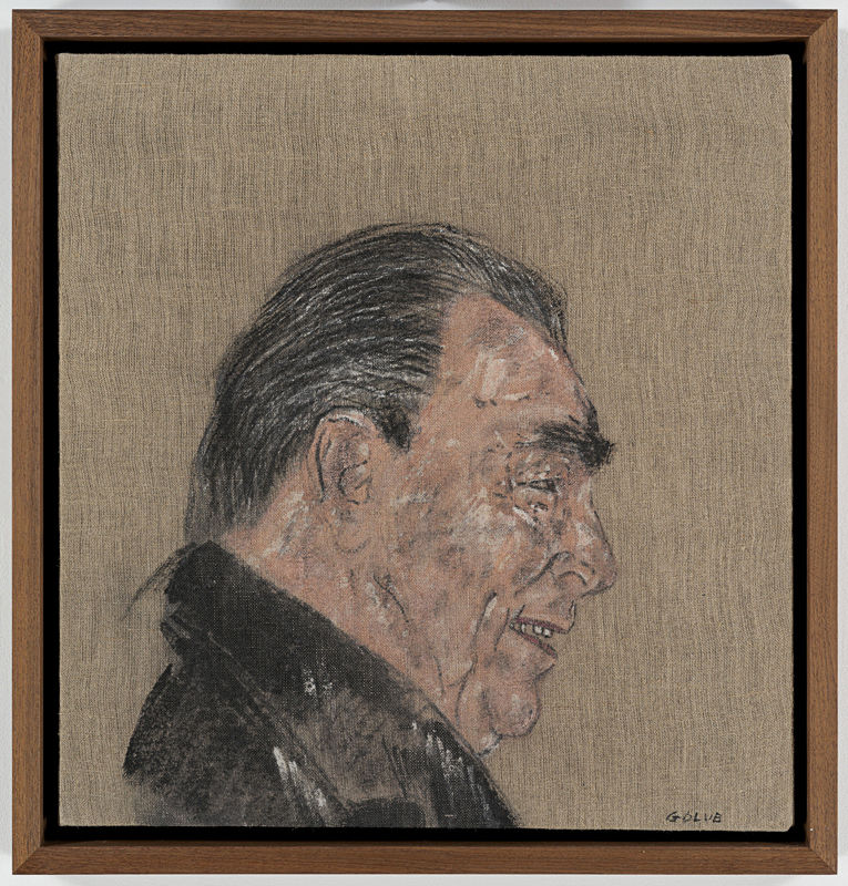 Leon Golub, Brezhnev I (1973), 1977