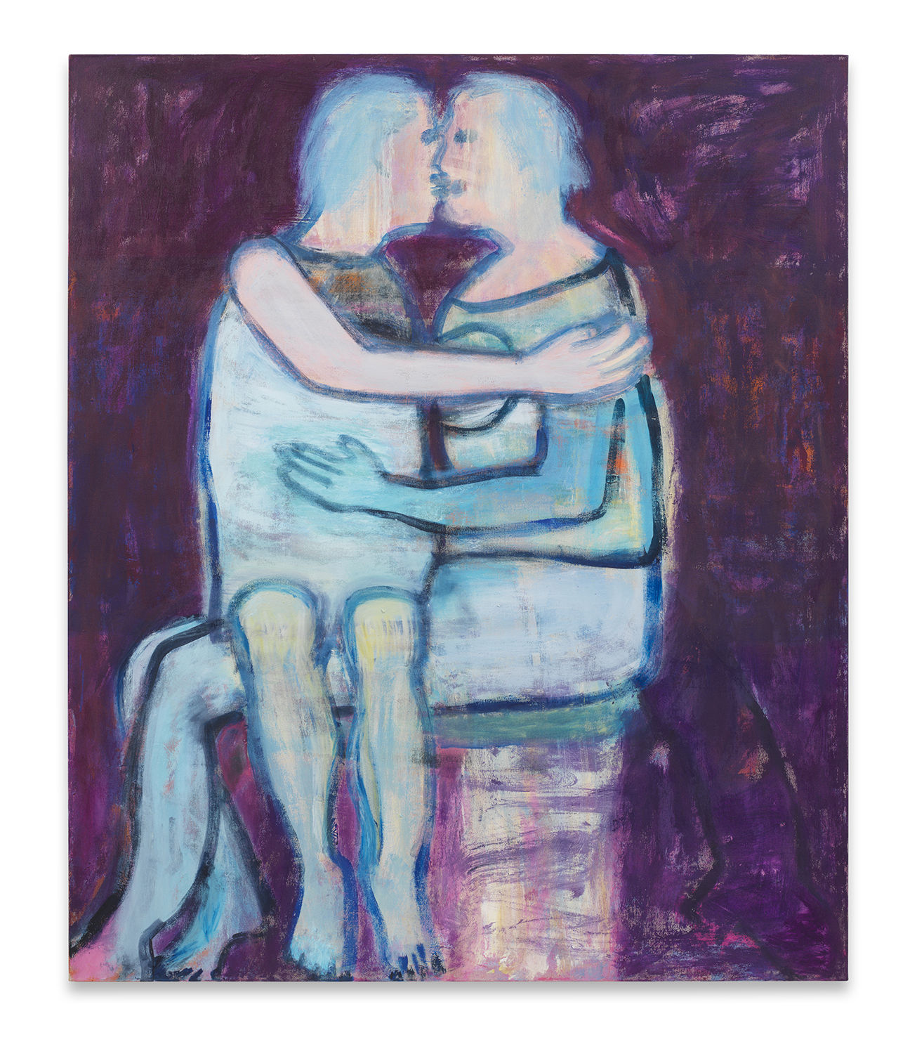 Katherine Bradford, Elders Embrace, 2022