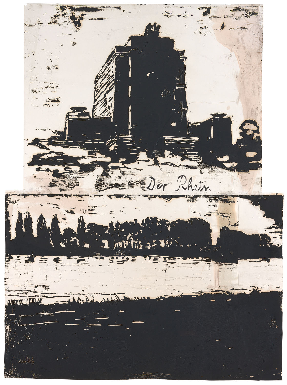 Anselm Kiefer, Der Rhein (The Rhine), 1982