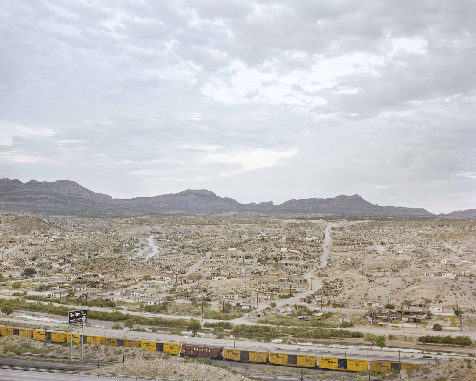 Joel Sternfeld, Looking South from El Paso, Texas to City of Juarez, Mexico, March 1979, 2024