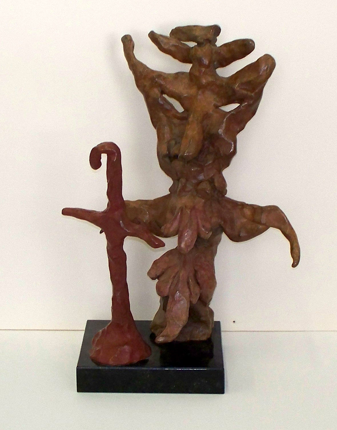 Jonathan Meese, Gummel I, II, III ( in der 4. Etage), 2005