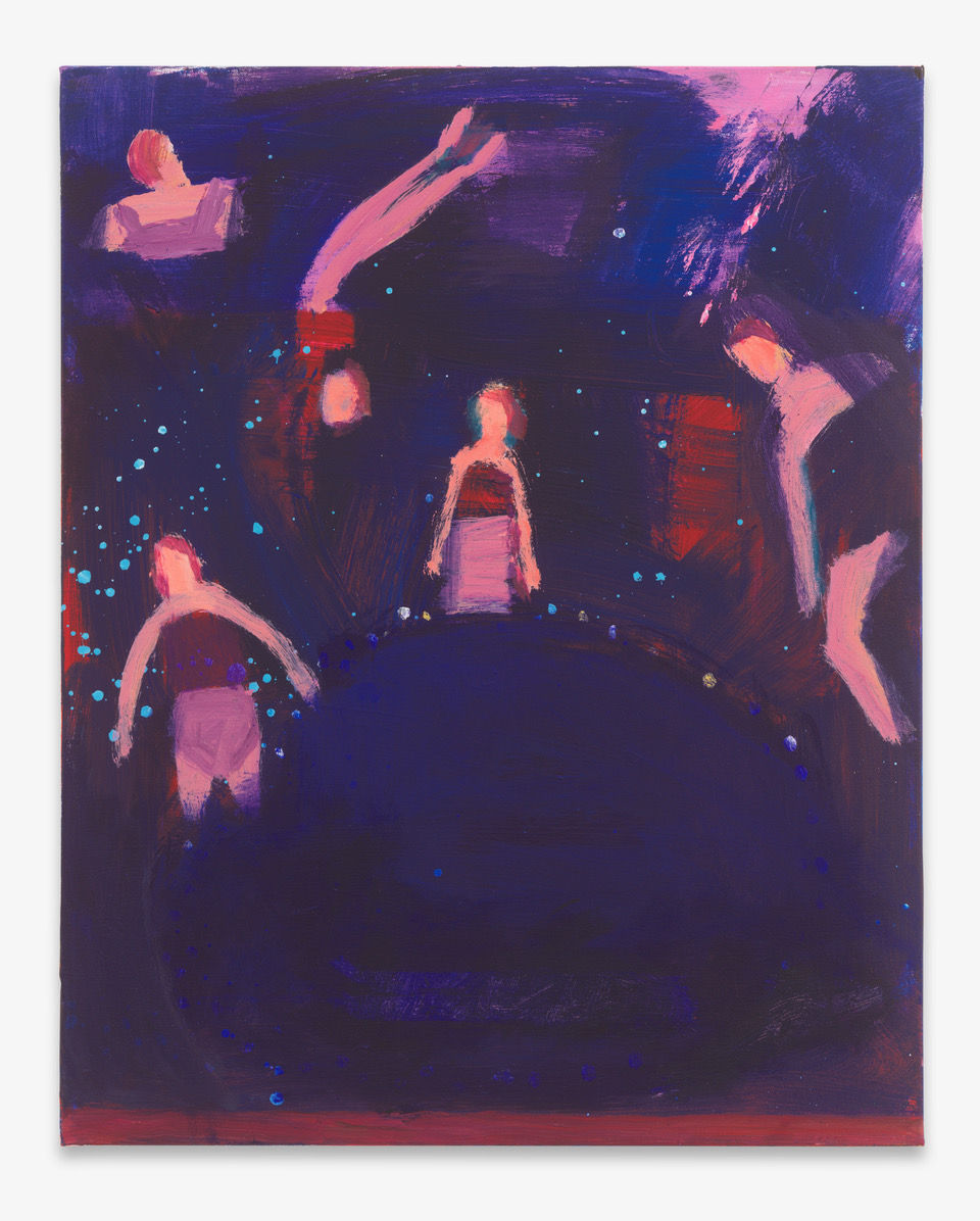 Katherine Bradford, Holiday After Dark, 2018