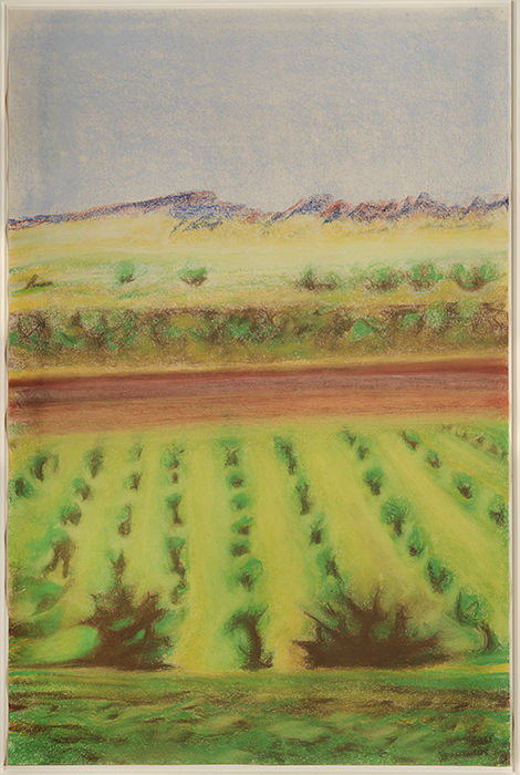 Richard Artschwager, Desert Landscape with River, 2008